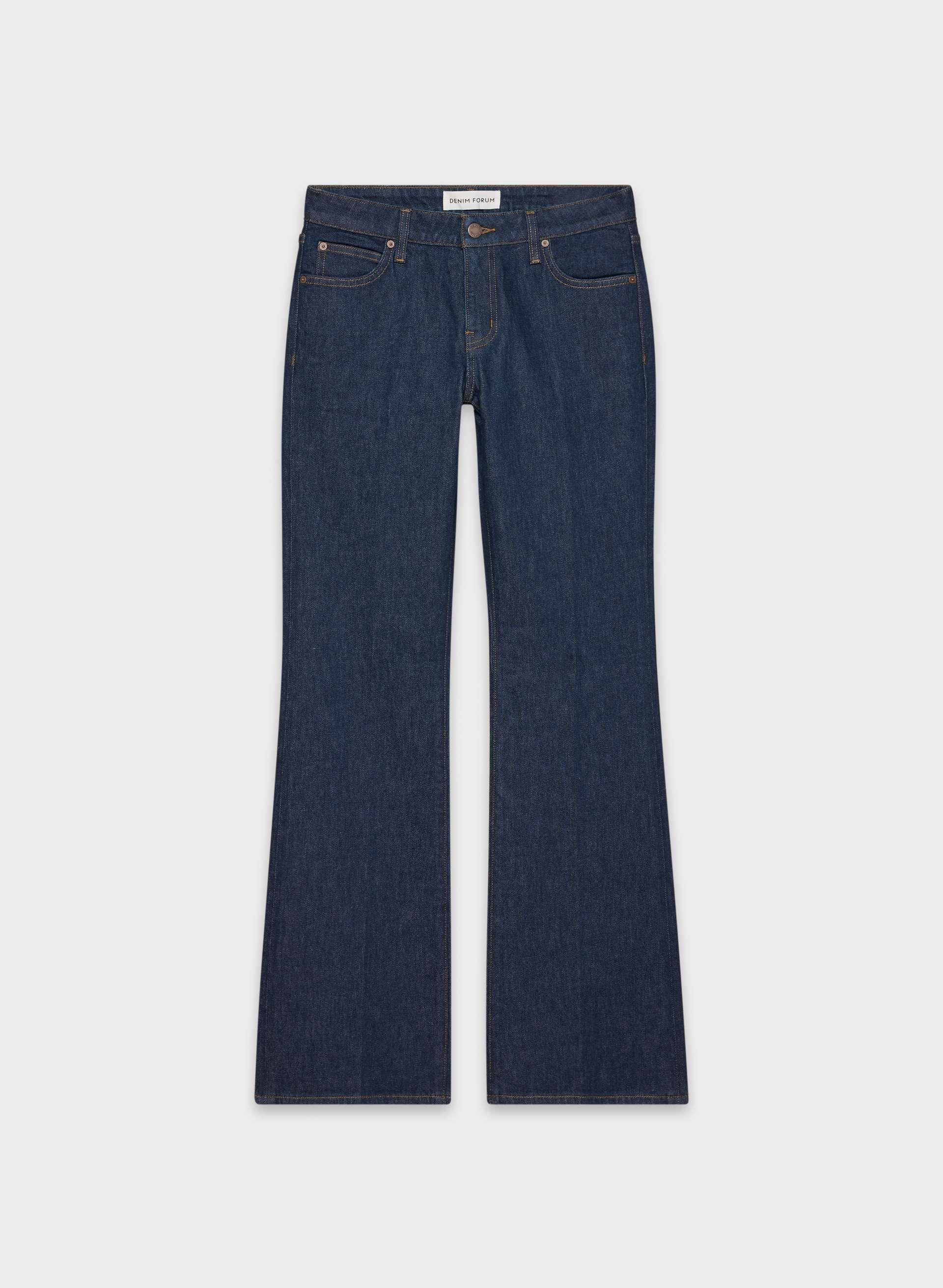 002 SLIM LO-RISE BOOTCUT JEAN by DENIM FORUM