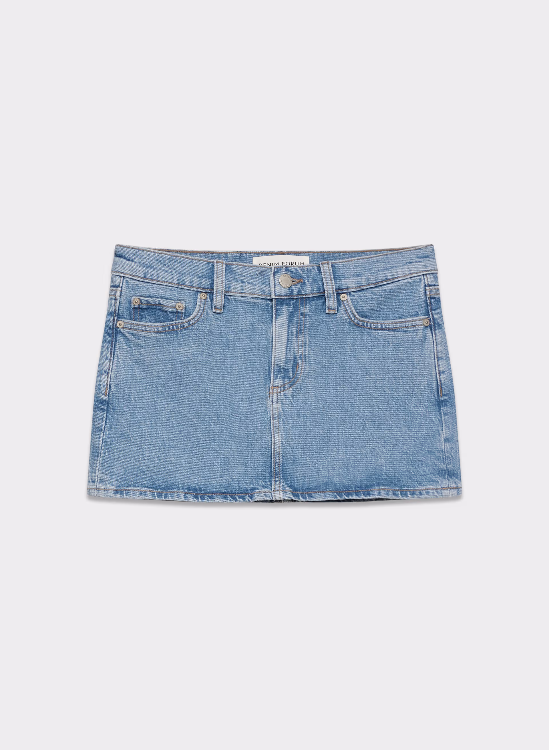 ALBA MICRO DENIM SKIRT by DENIM FORUM