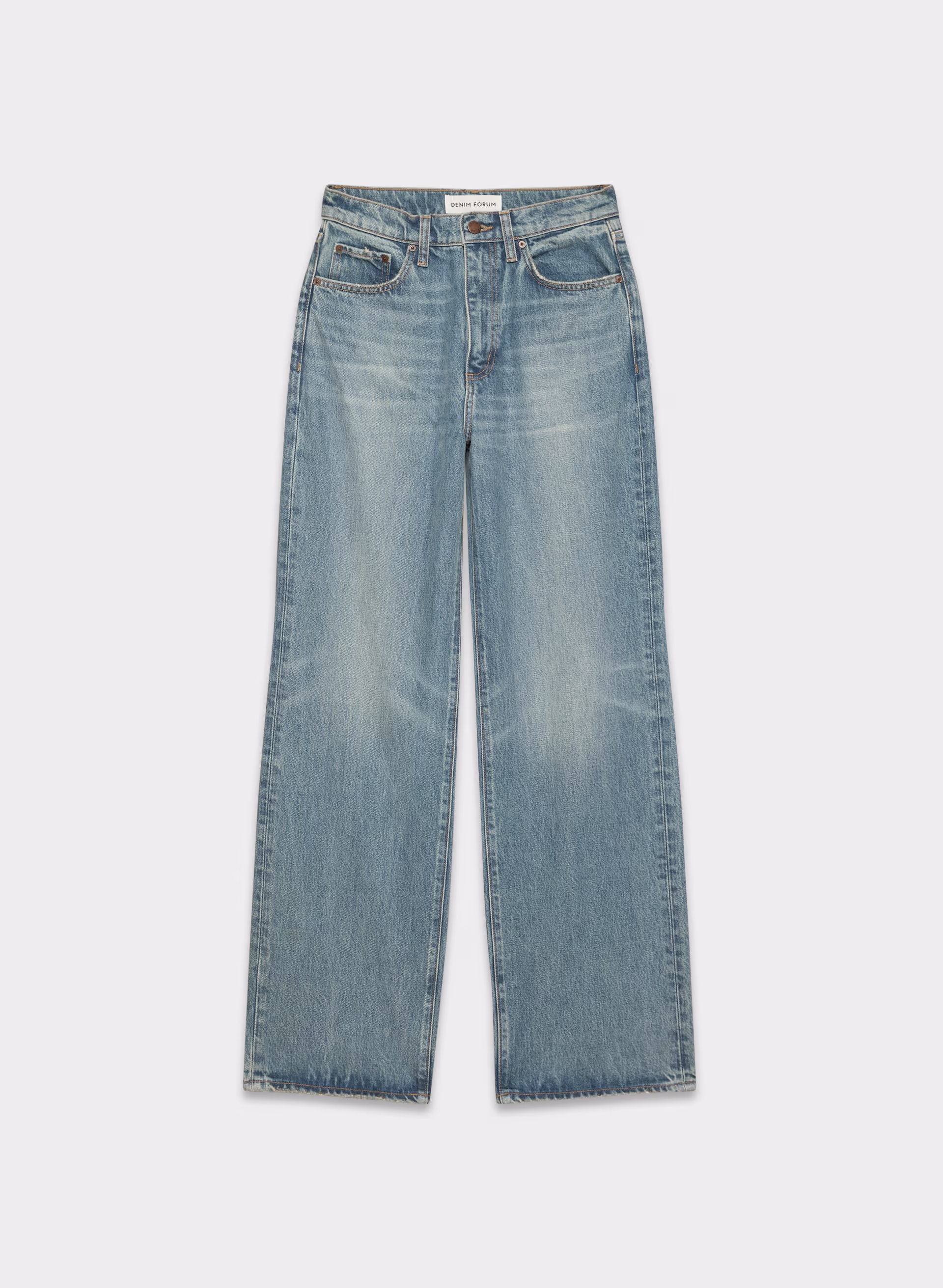 CLEO RELAXED HI-RISE WIDE JEAN by DENIM FORUM