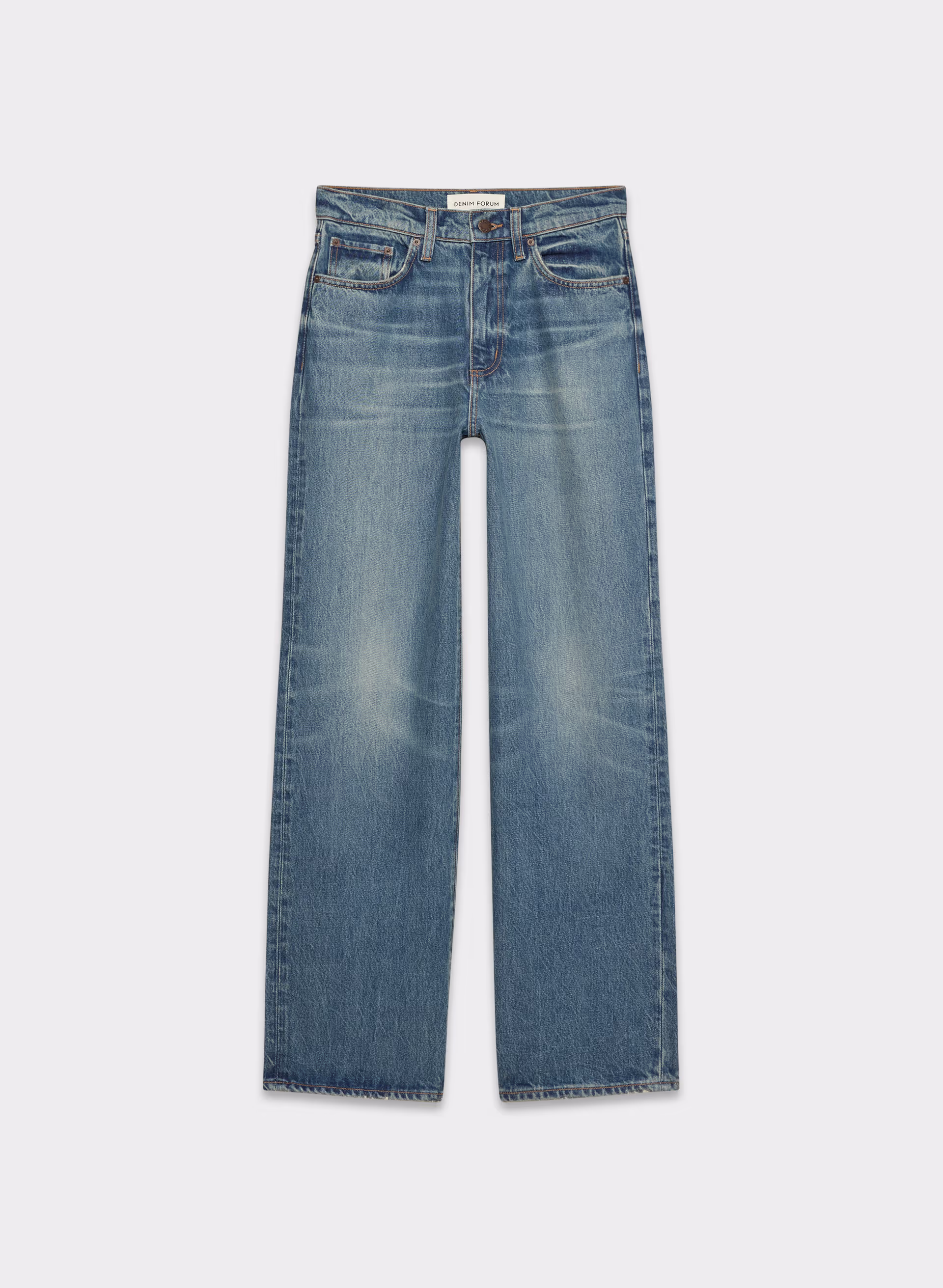 CLEO RELAXED HI-RISE WIDE JEAN by DENIM FORUM