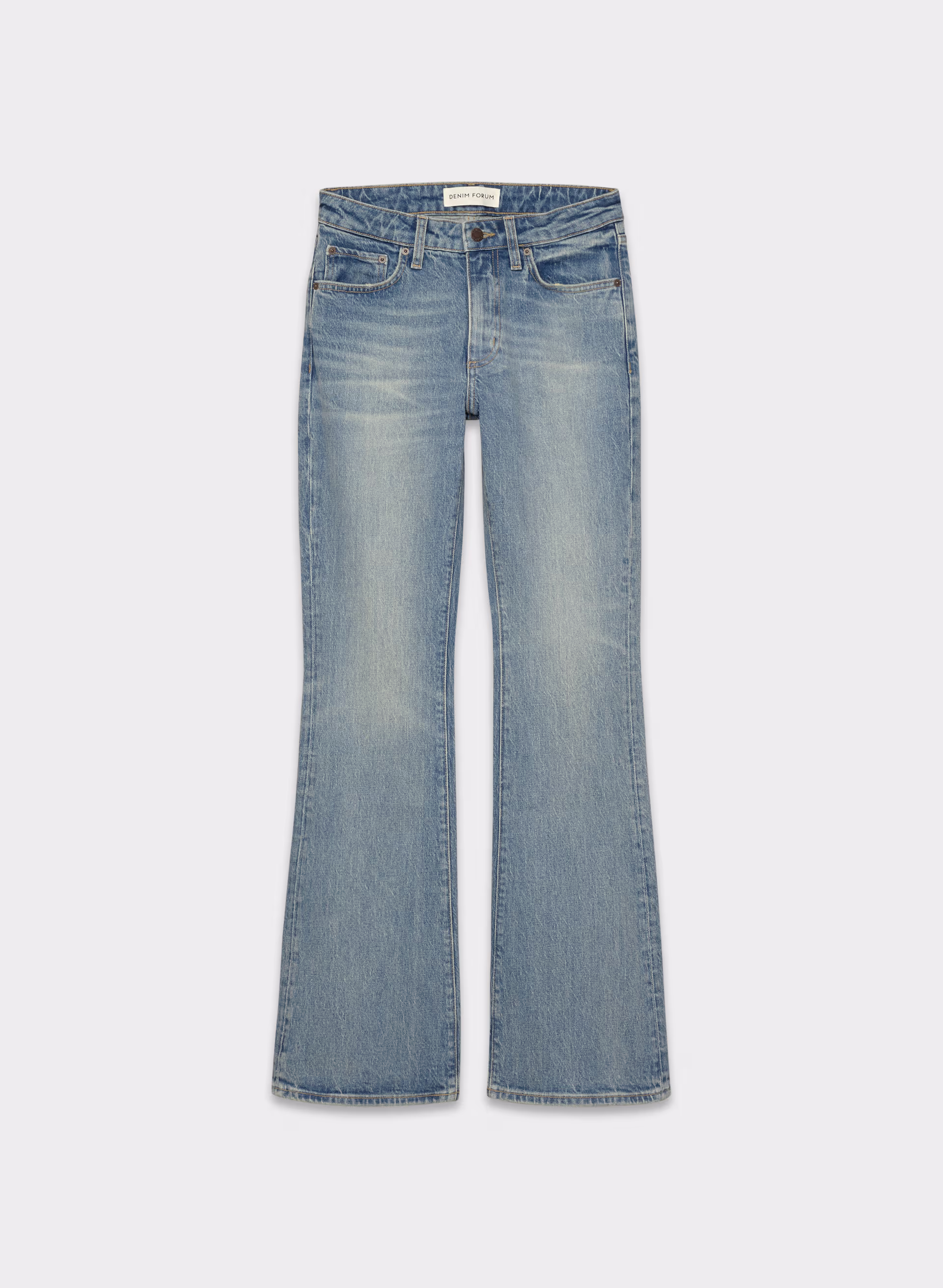 DENISE MID-RISE FLARE JEAN by DENIM FORUM