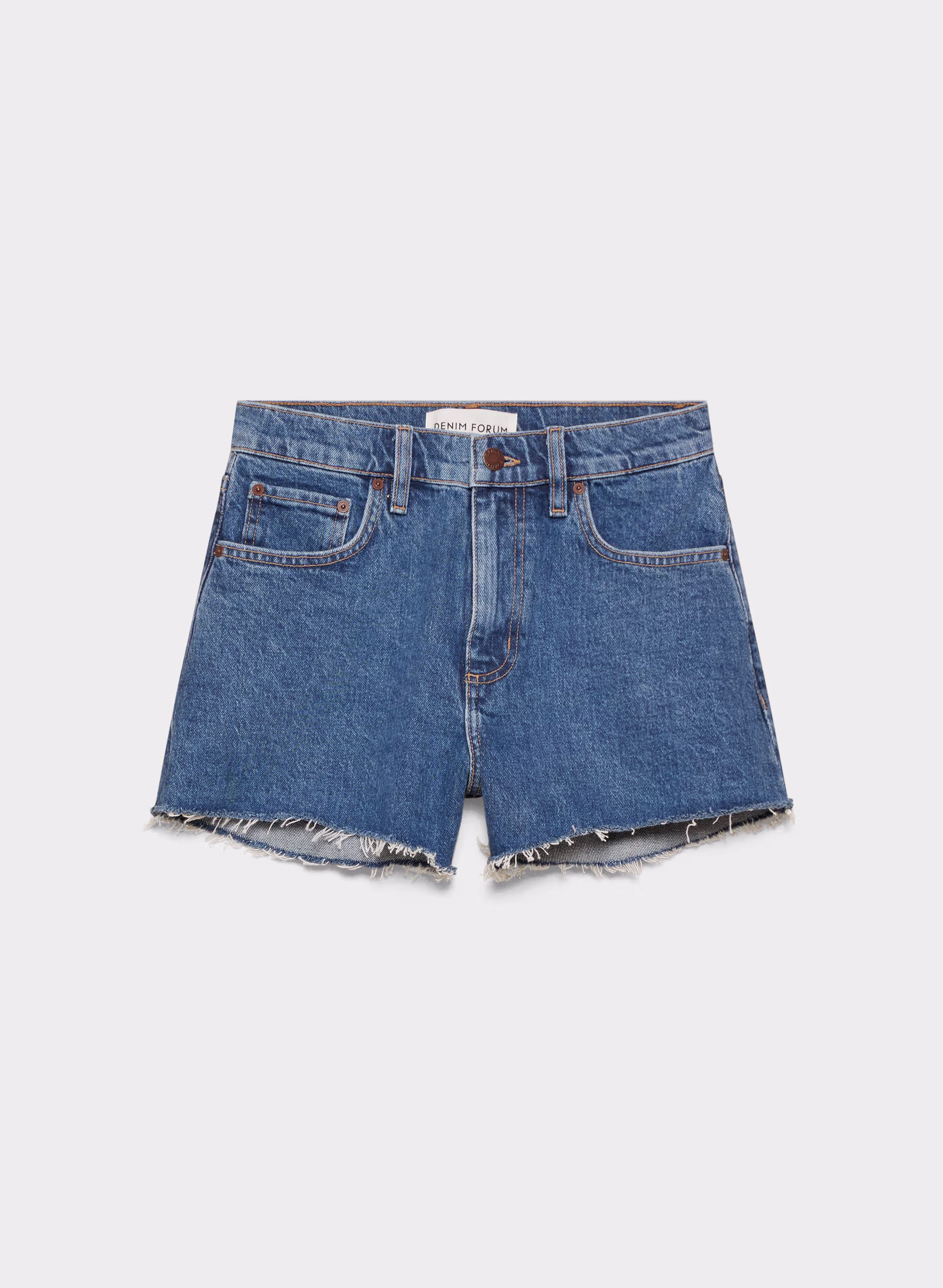 JODIE HI-RISE MINI DENIM SHORT by DENIM FORUM
