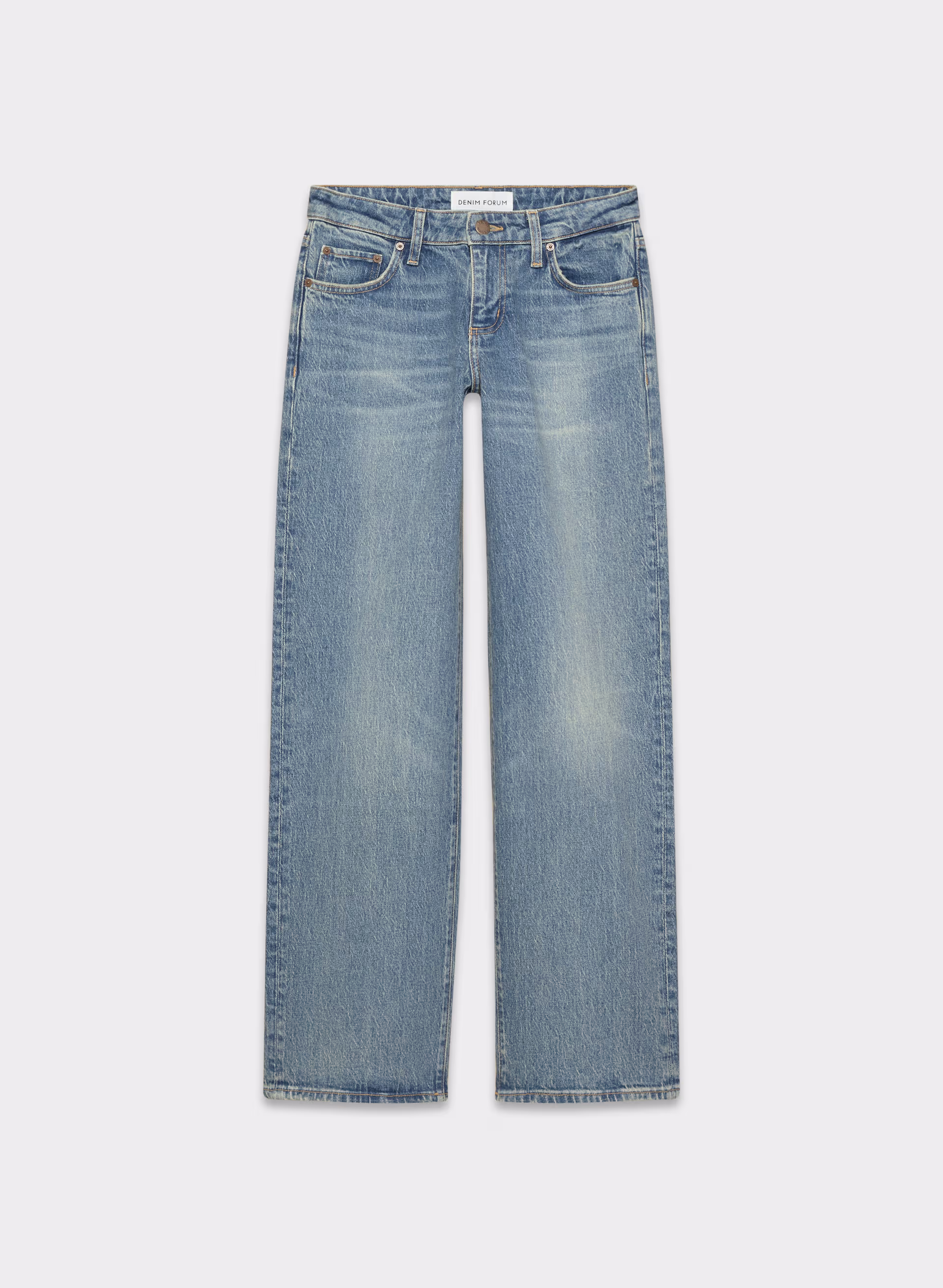 PAM SUPER LO-RISE WIDE JEAN by DENIM FORUM