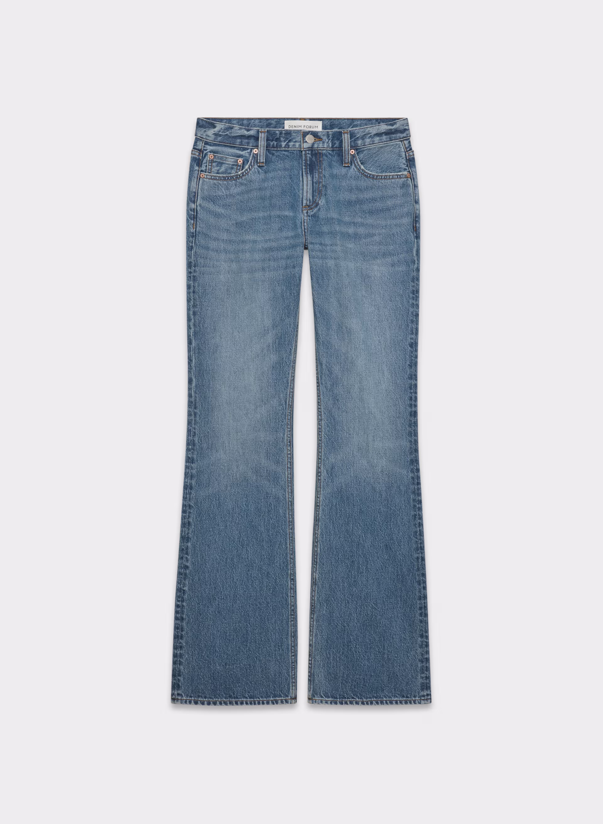 THE ‘00S LO-RISE FLARE JEAN by DENIM FORUM