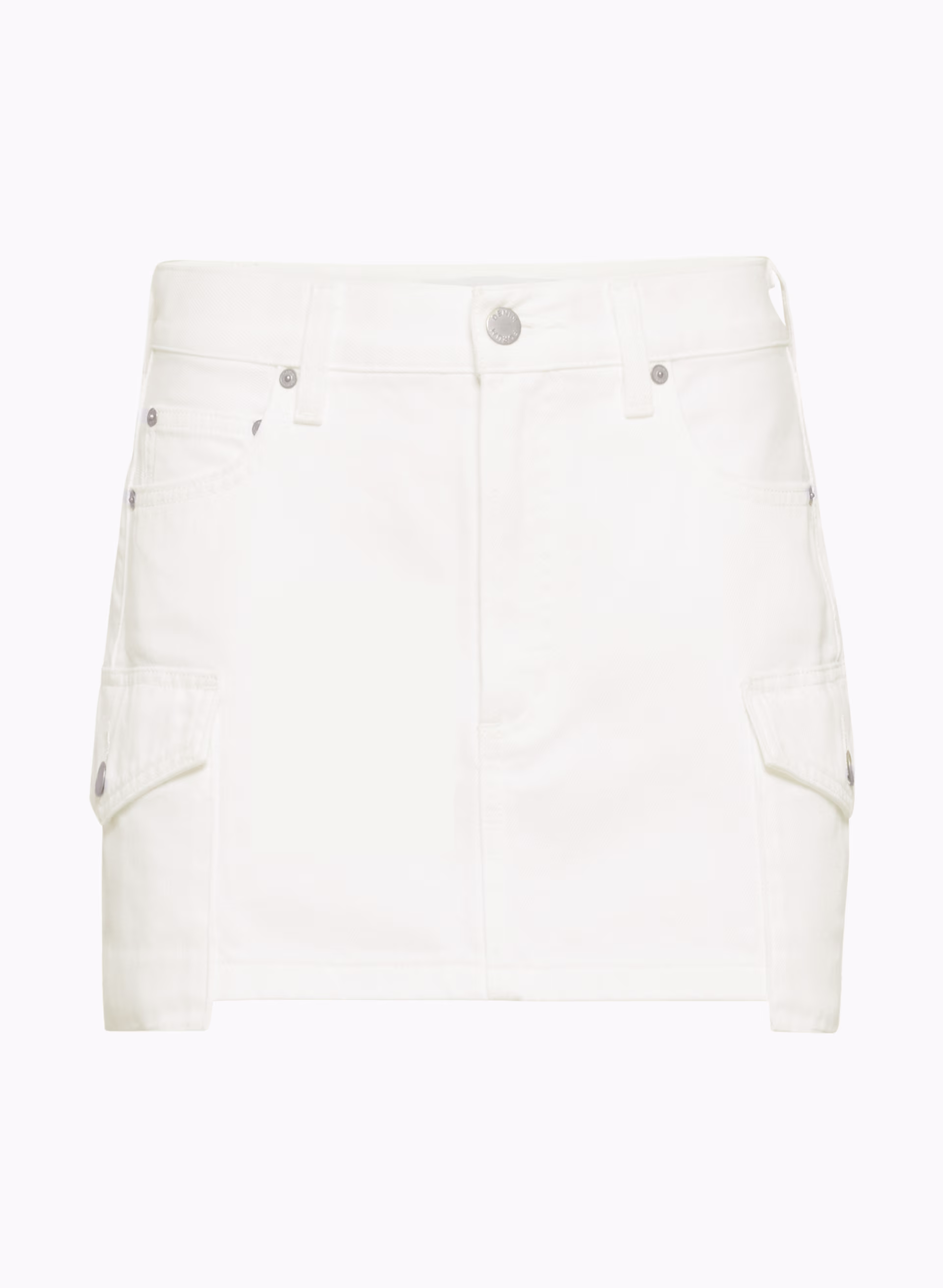 THE '90S CARGO MINI DENIM SKIRT by DENIM FORUM