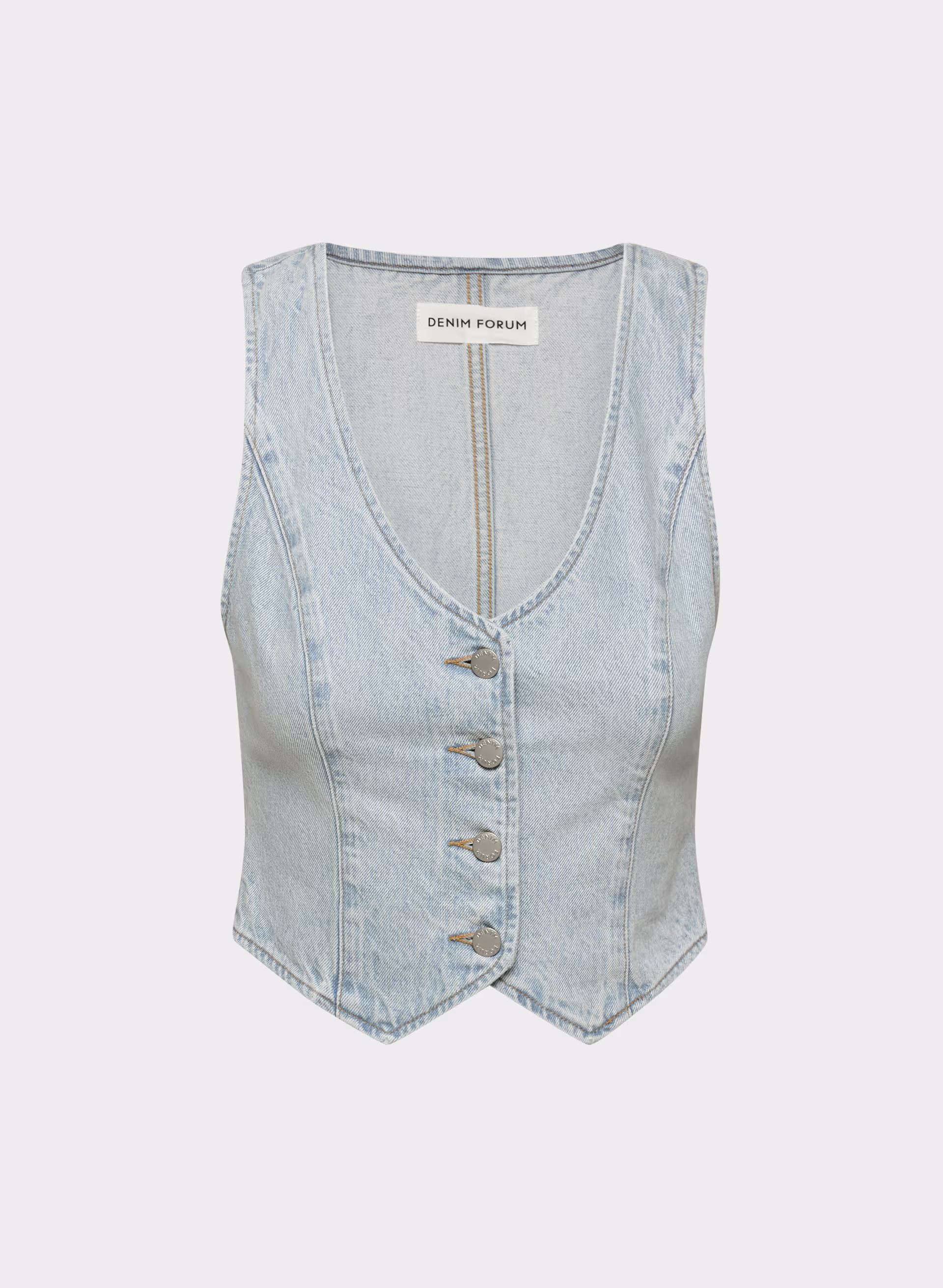 THE '90S MIA DENIM VEST by DENIM FORUM