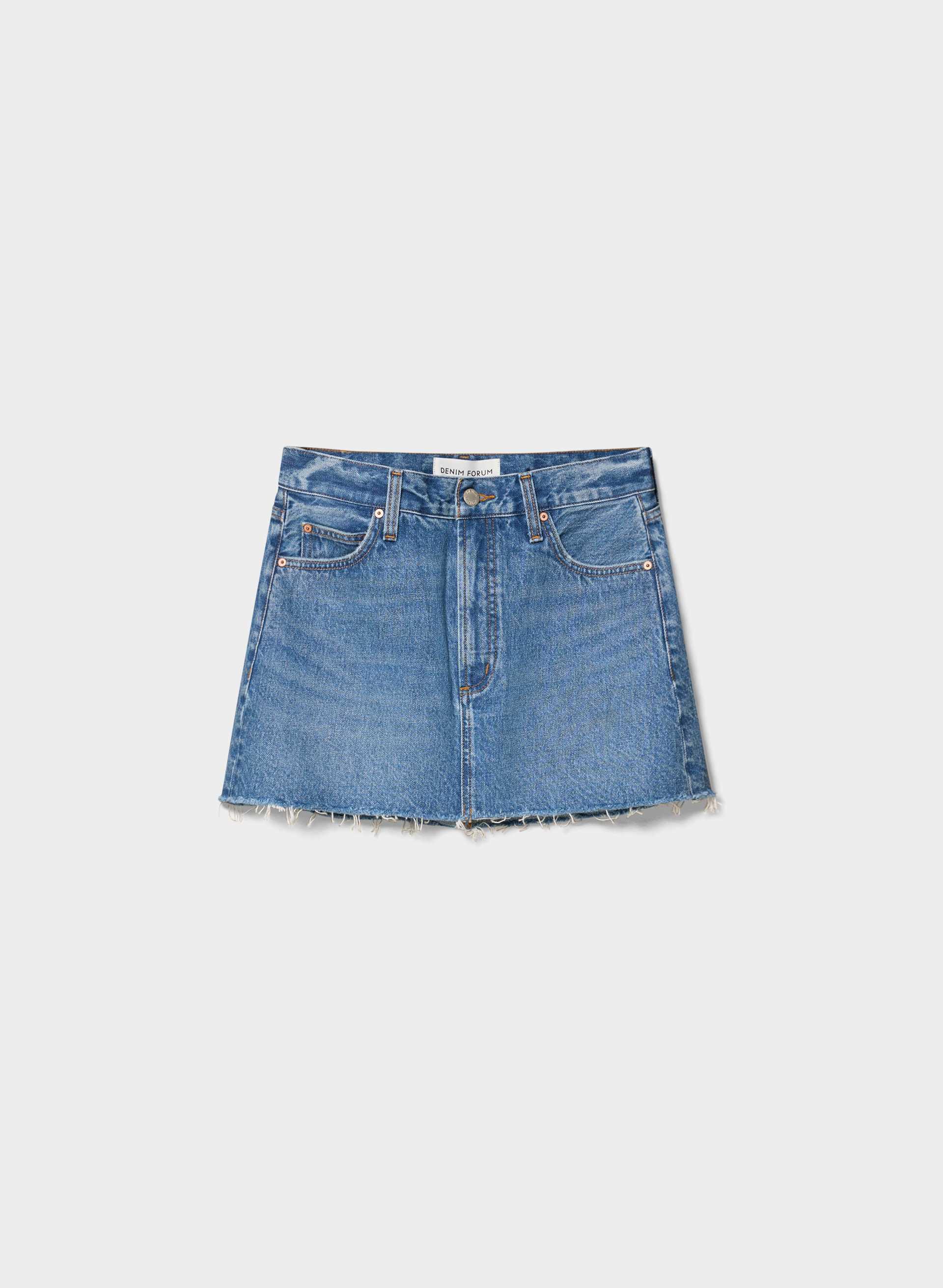 THE '90S RICCI DENIM SKIRT by DENIM FORUM