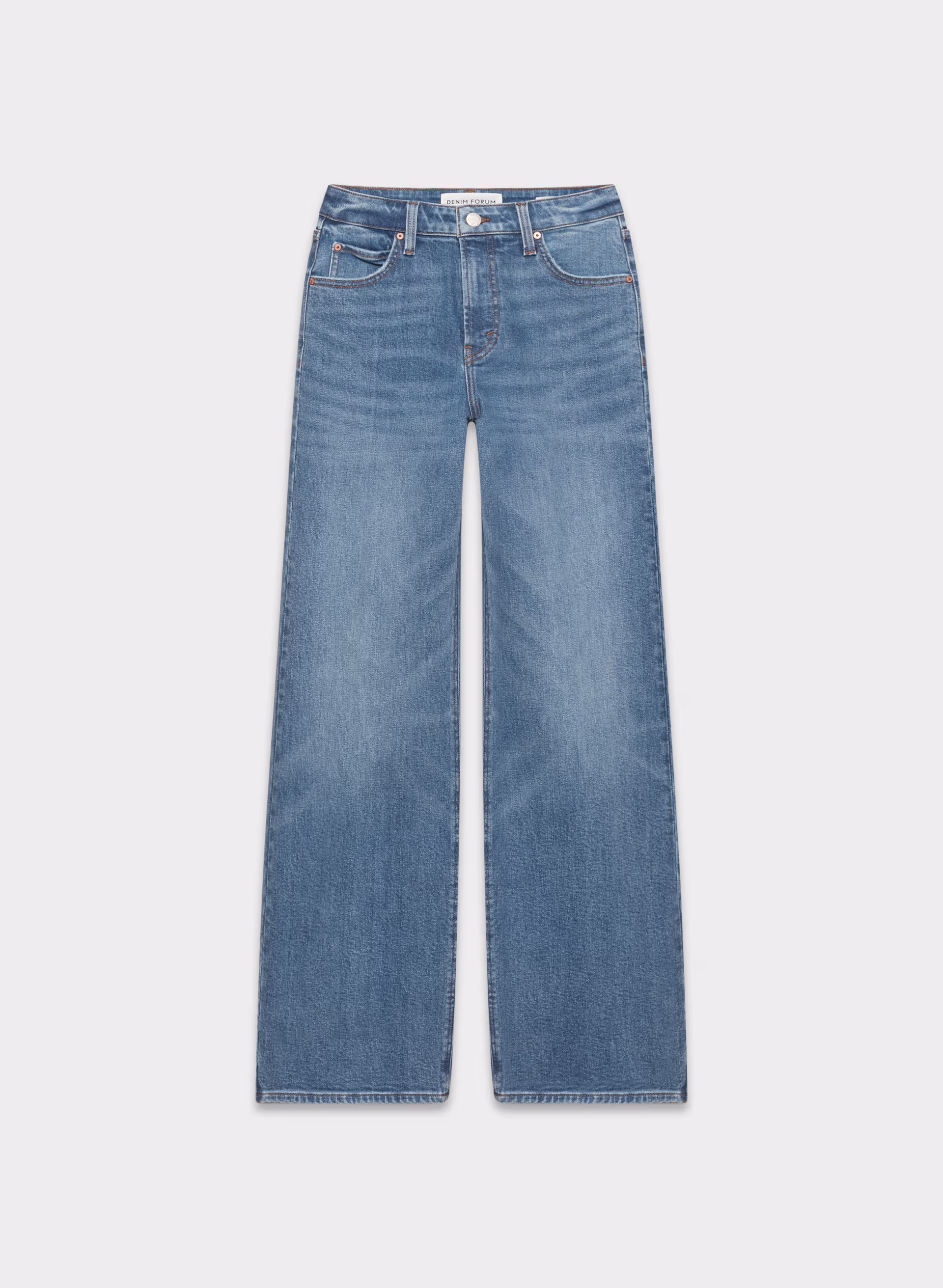 THE ‘90S SNATCHED HI-RISE WIDE JEAN by DENIM FORUM
