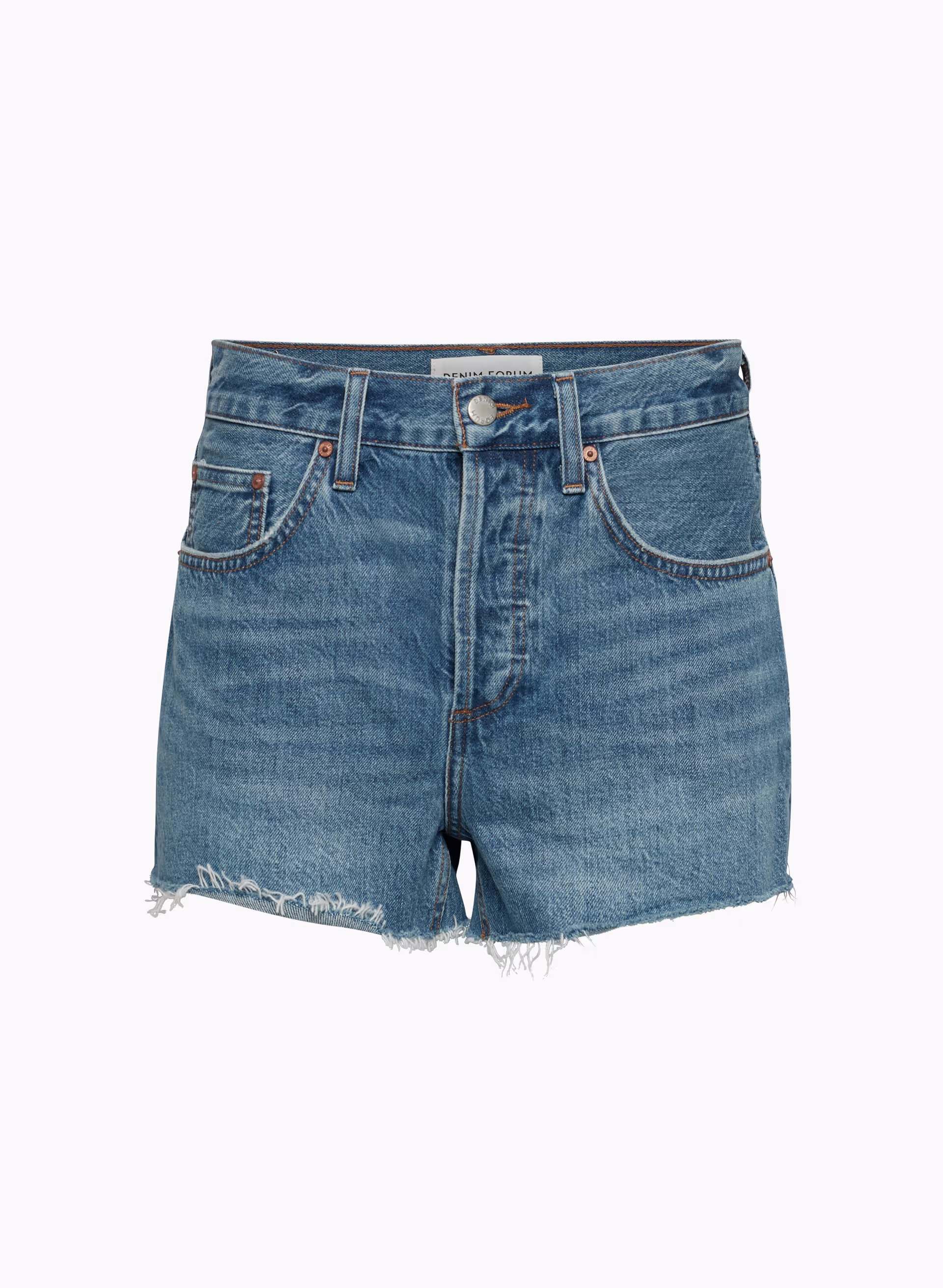 THE '90S VINTAGE CUT-OFF DENIM SHORT by DENIM FORUM