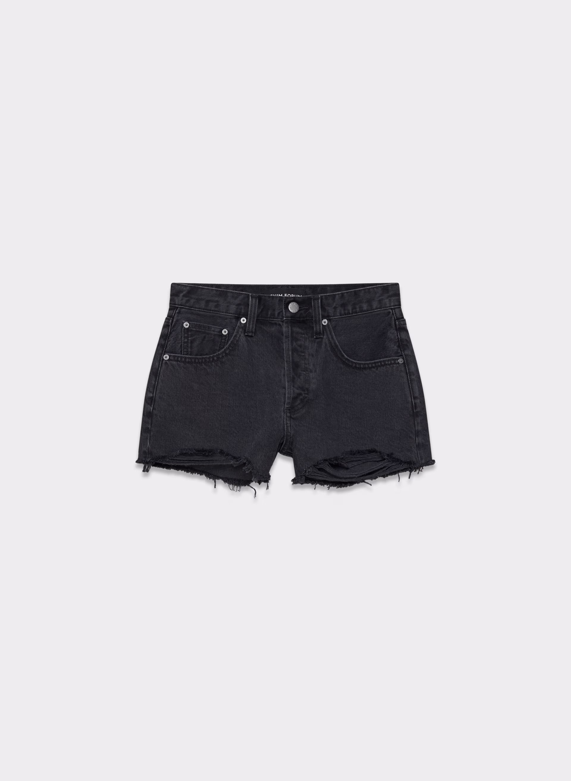 THE '90S VINTAGE CUT-OFF DENIM SHORT by DENIM FORUM