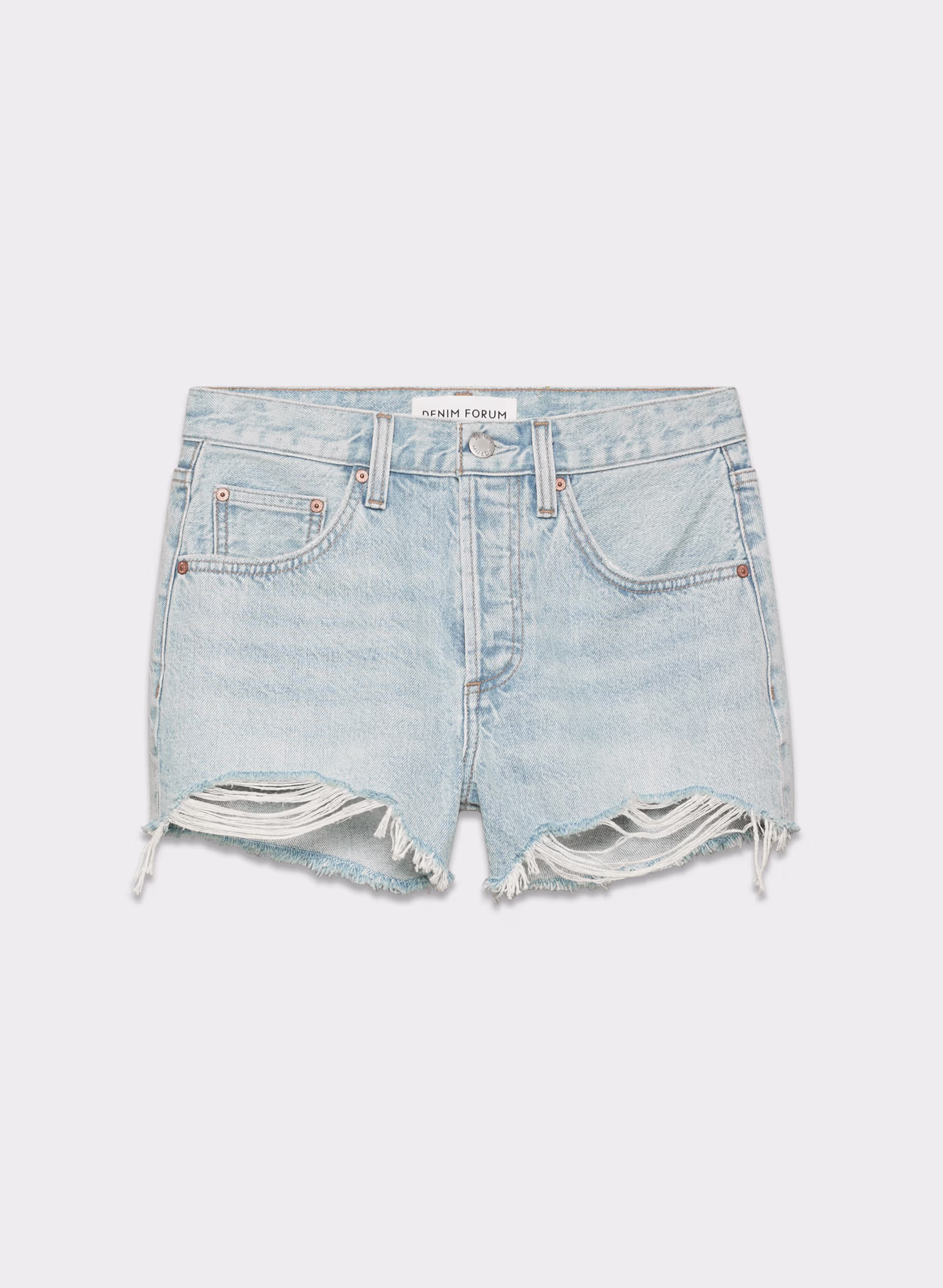 THE '90S VINTAGE CUT-OFF DENIM SHORT by DENIM FORUM