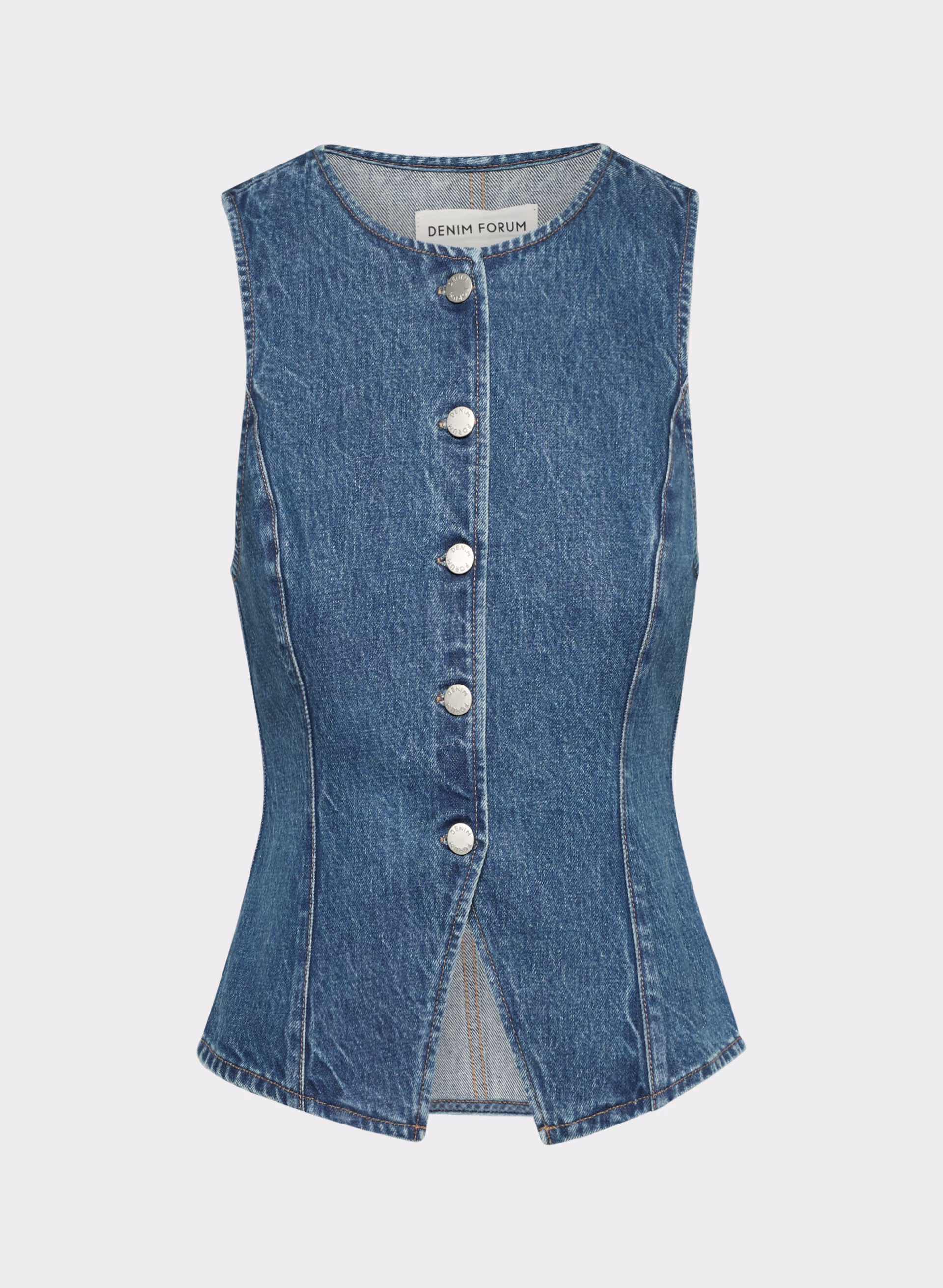 THE ‘90S VINTAGE DENIM VEST by DENIM FORUM