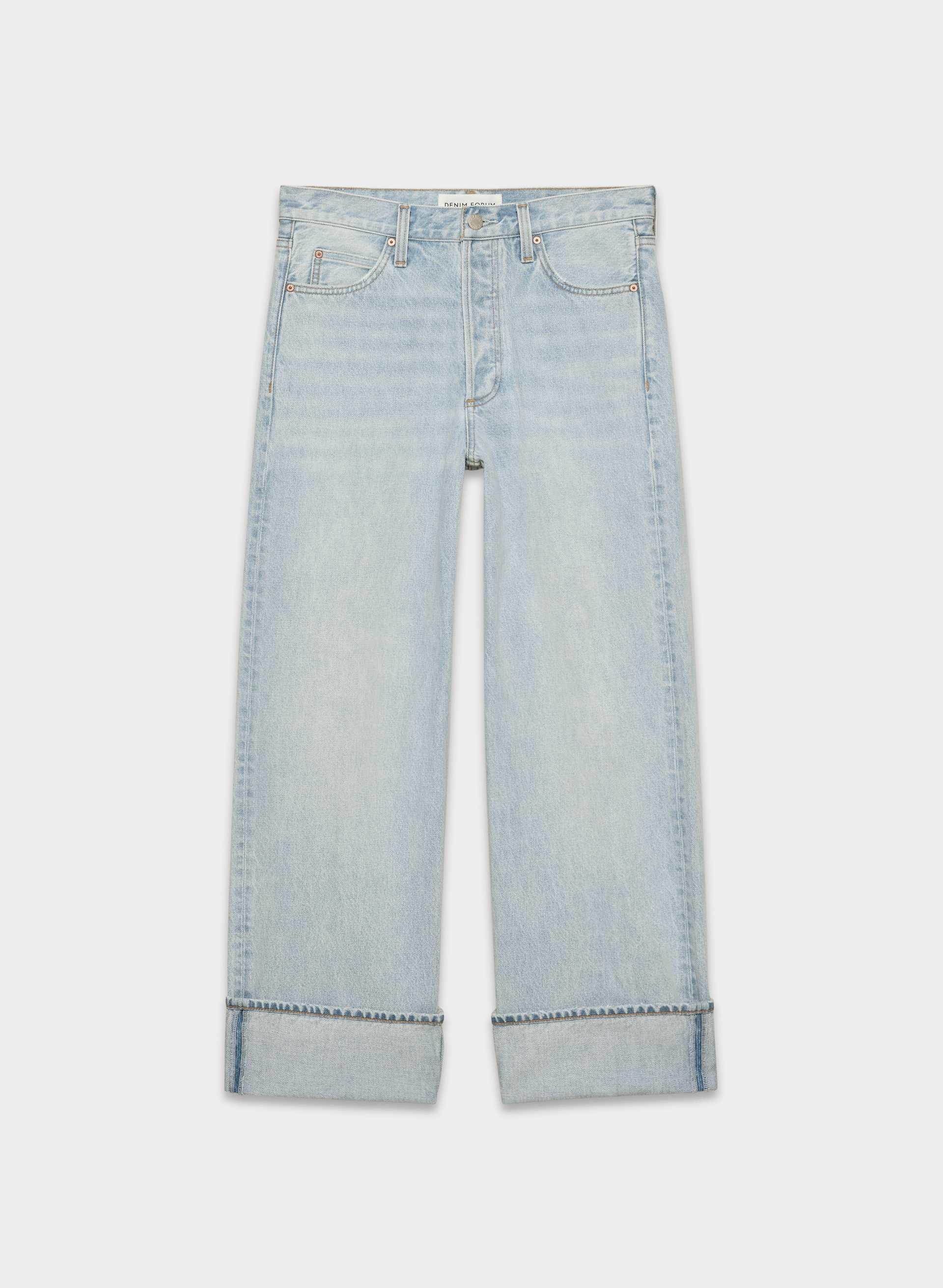 THE '90S VINTAGE LO-RISE STRAIGHT JEAN by DENIM FORUM