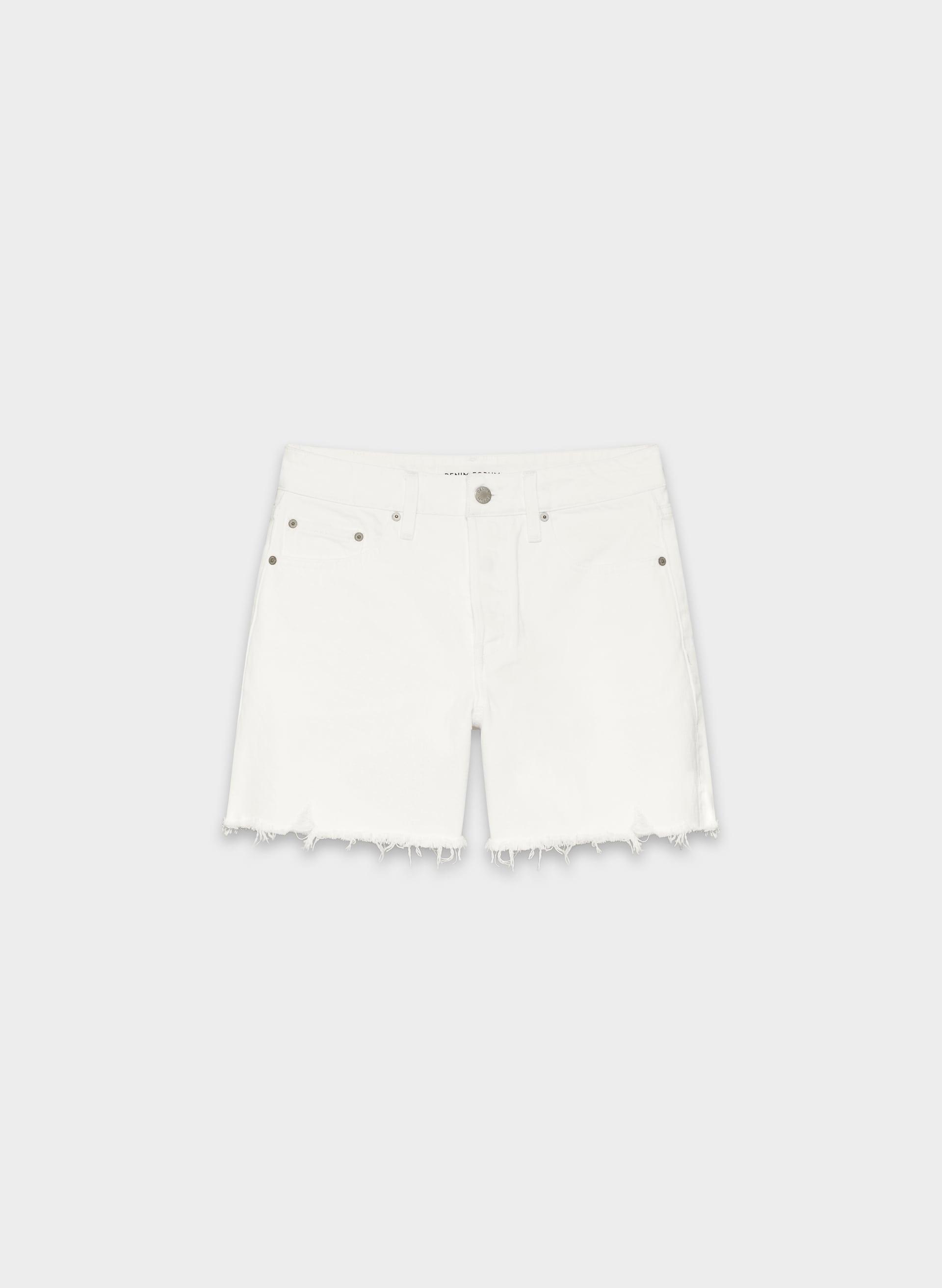 THE EX-BOYFRIEND HI MID-THIGH DENIM SHORT by DENIM FORUM
