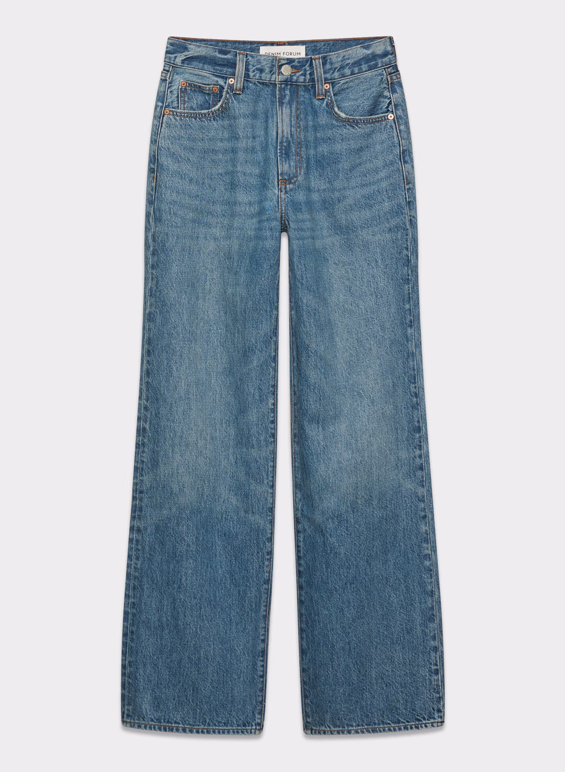 THE FARRAH HI-RISE WIDE JEAN by DENIM FORUM