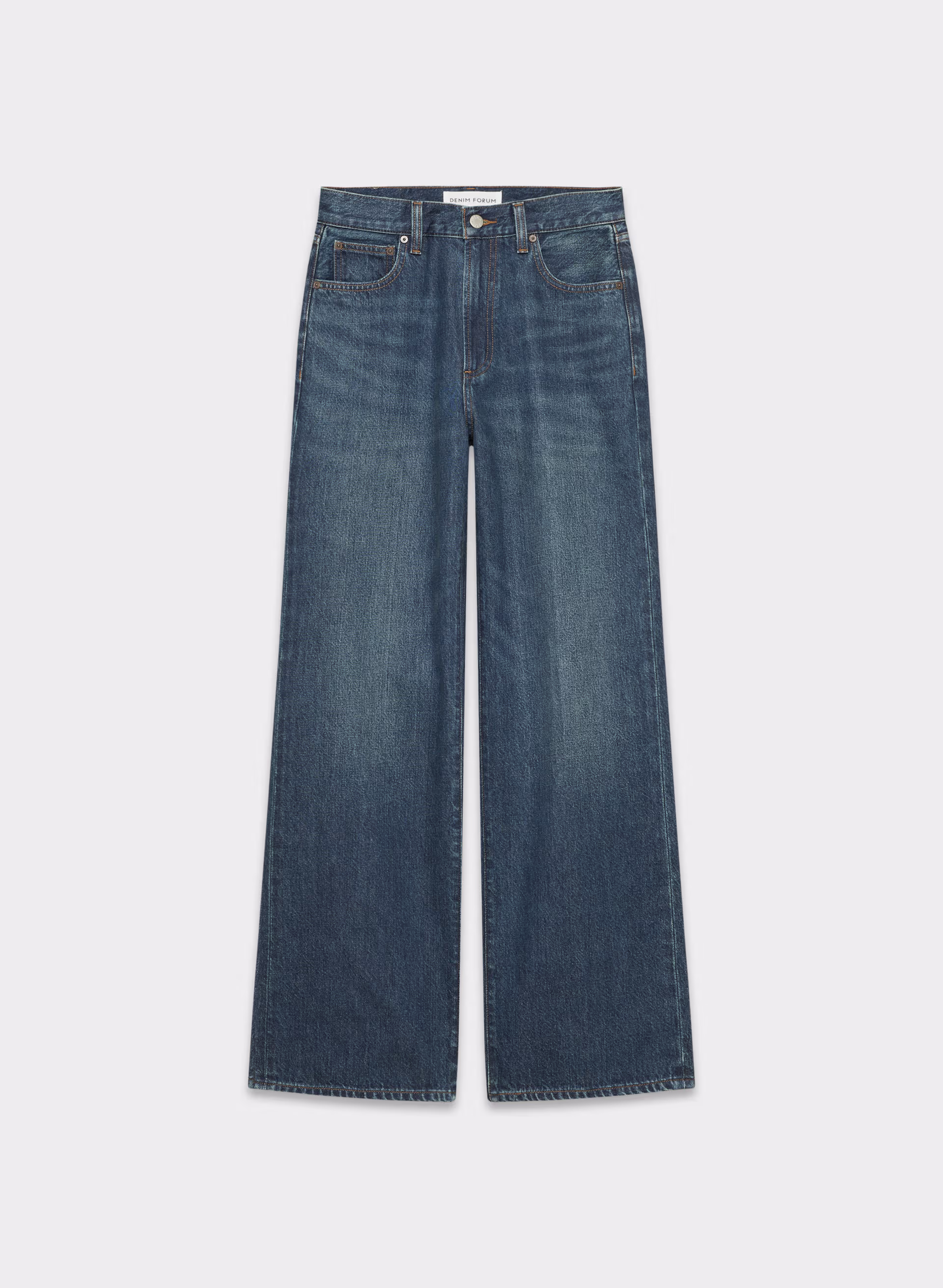THE FARRAH HI-RISE WIDE JEAN by DENIM FORUM