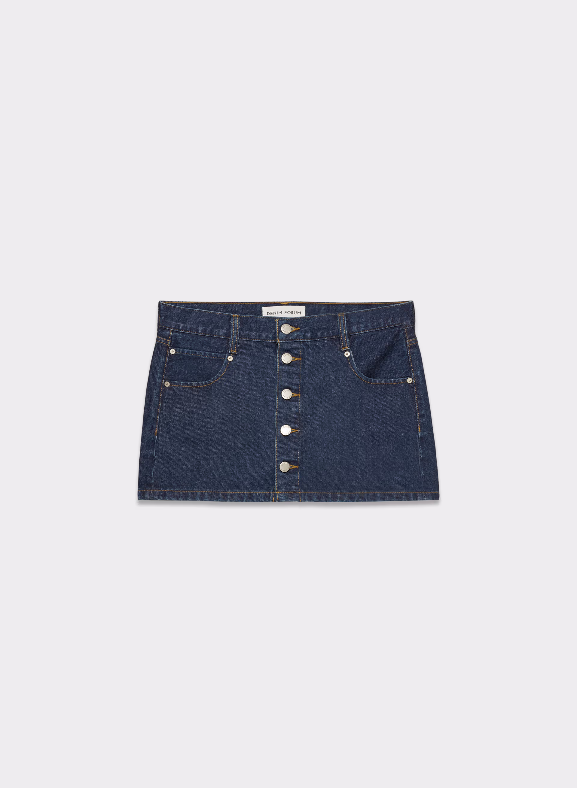 THE GISELE MICRO DENIM SKIRT by DENIM FORUM