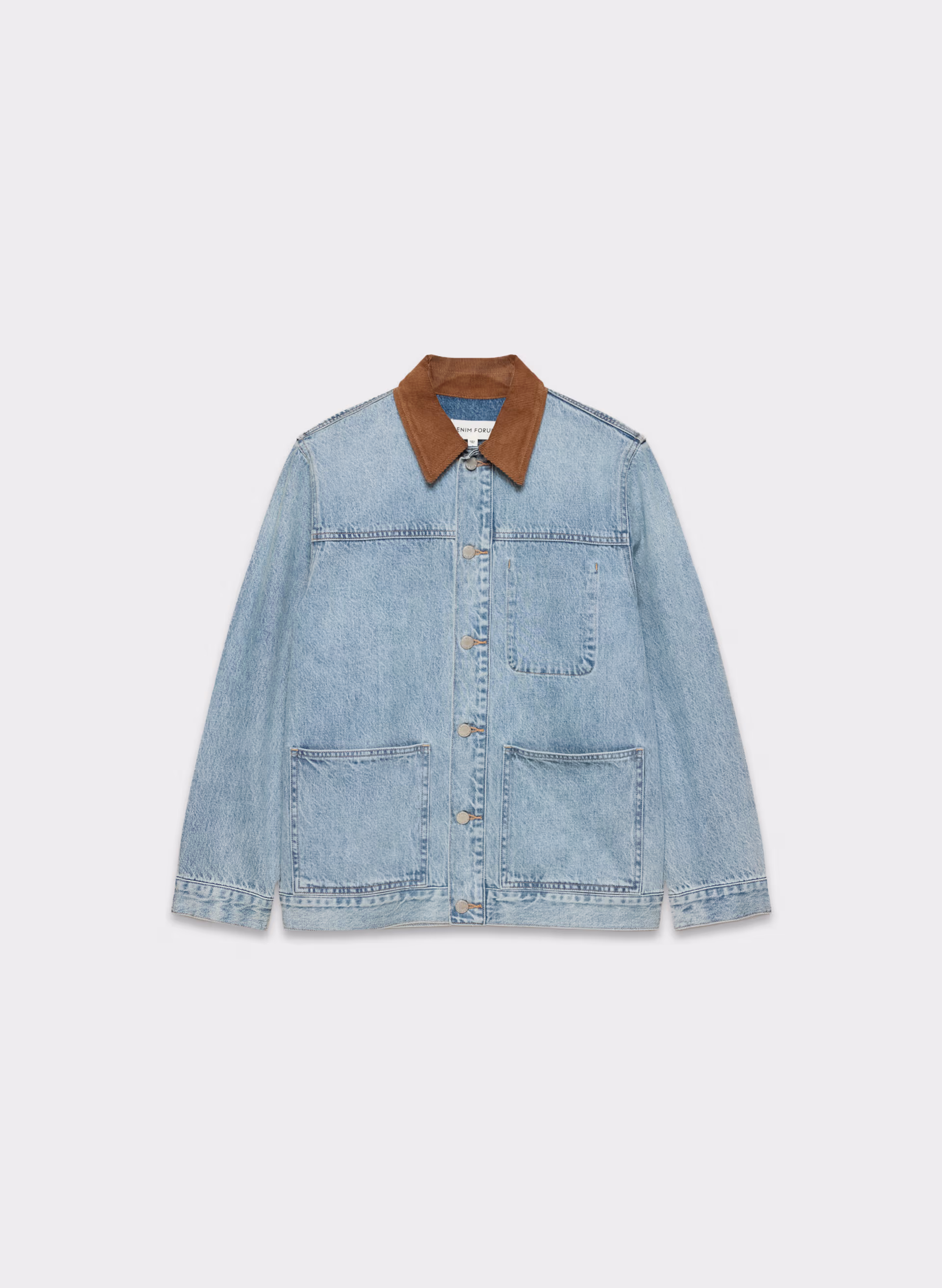 THE WORKWEAR DENIM SHIRT JACKET by DENIM FORUM