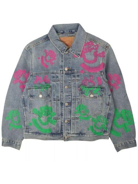 Bstroy Tears Type-2 denim jacket by DENIM TEARS