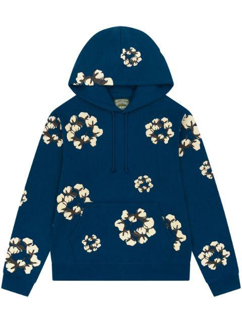 Cactus Tears Wreath hoodie by DENIM TEARS