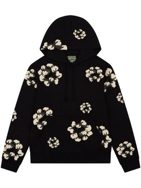 Cactus Tears Wreath hoodie by DENIM TEARS