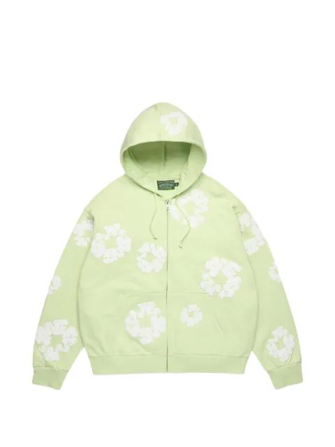 Cotton Wreath hoodie by DENIM TEARS