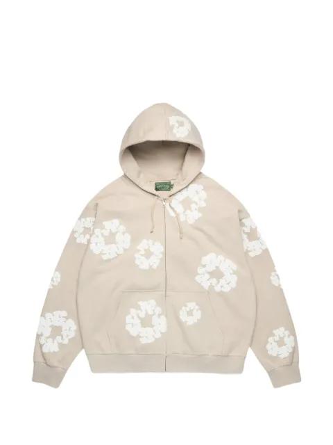 Cotton Wreath hoodie by DENIM TEARS