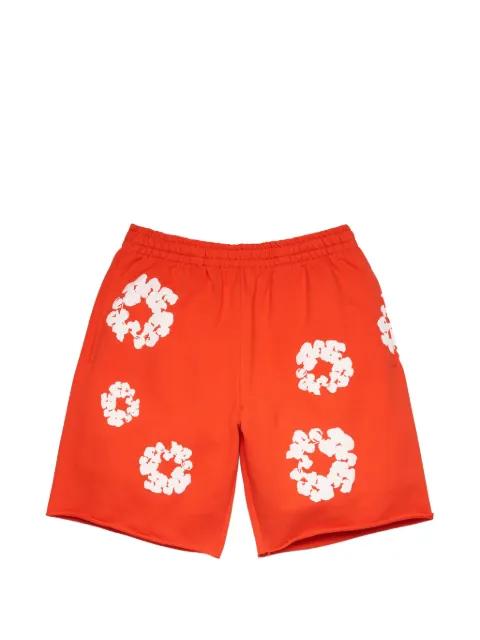 Cotton Wreath shorts by DENIM TEARS
