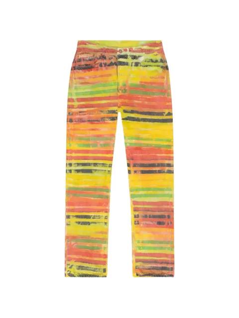 Croton 501 striped  jeans by DENIM TEARS