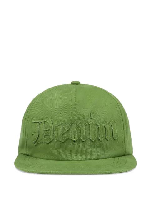 Denim Cutout adjustable cap by DENIM TEARS