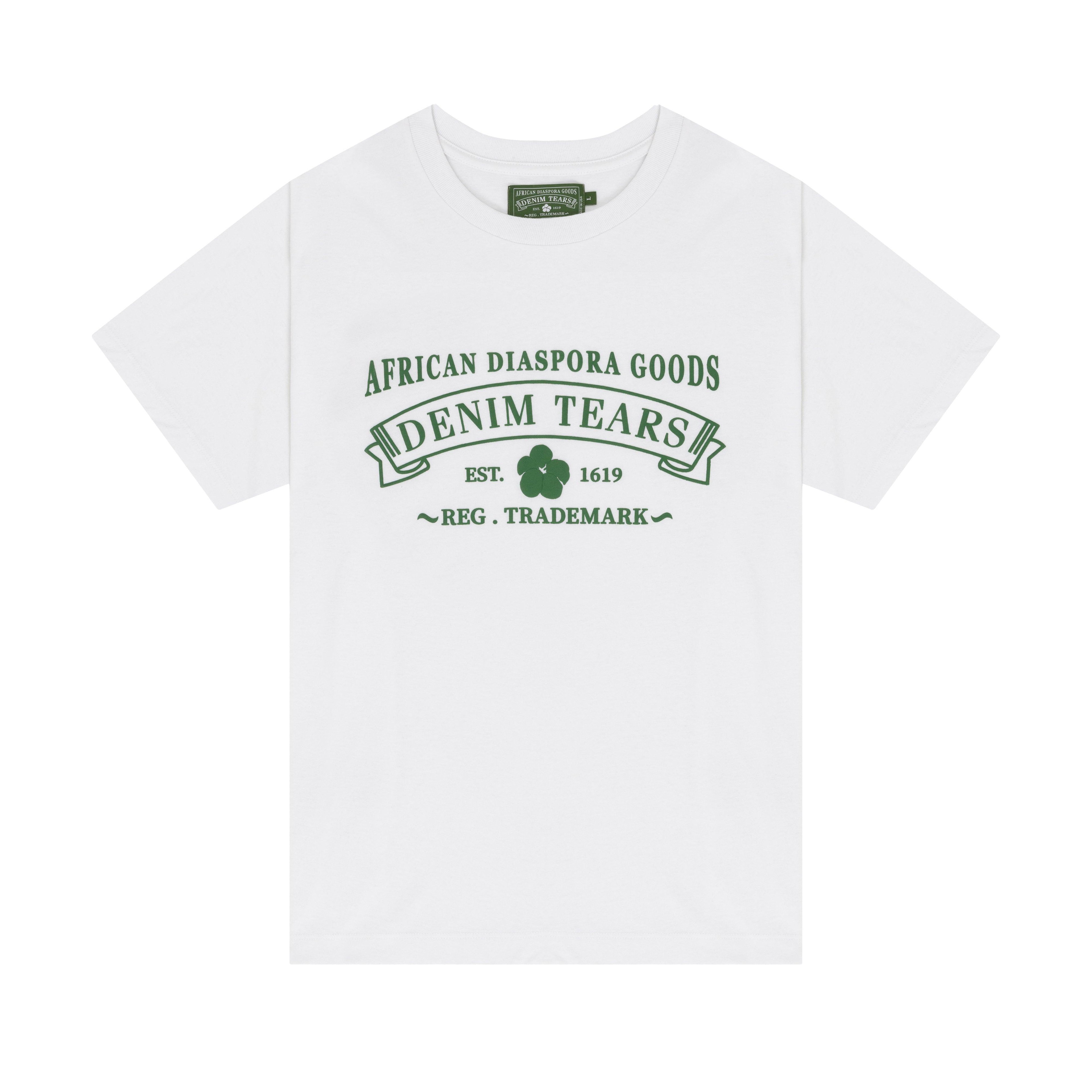 Denim Tears - ADG T-Shirt - (White) by DENIM TEARS