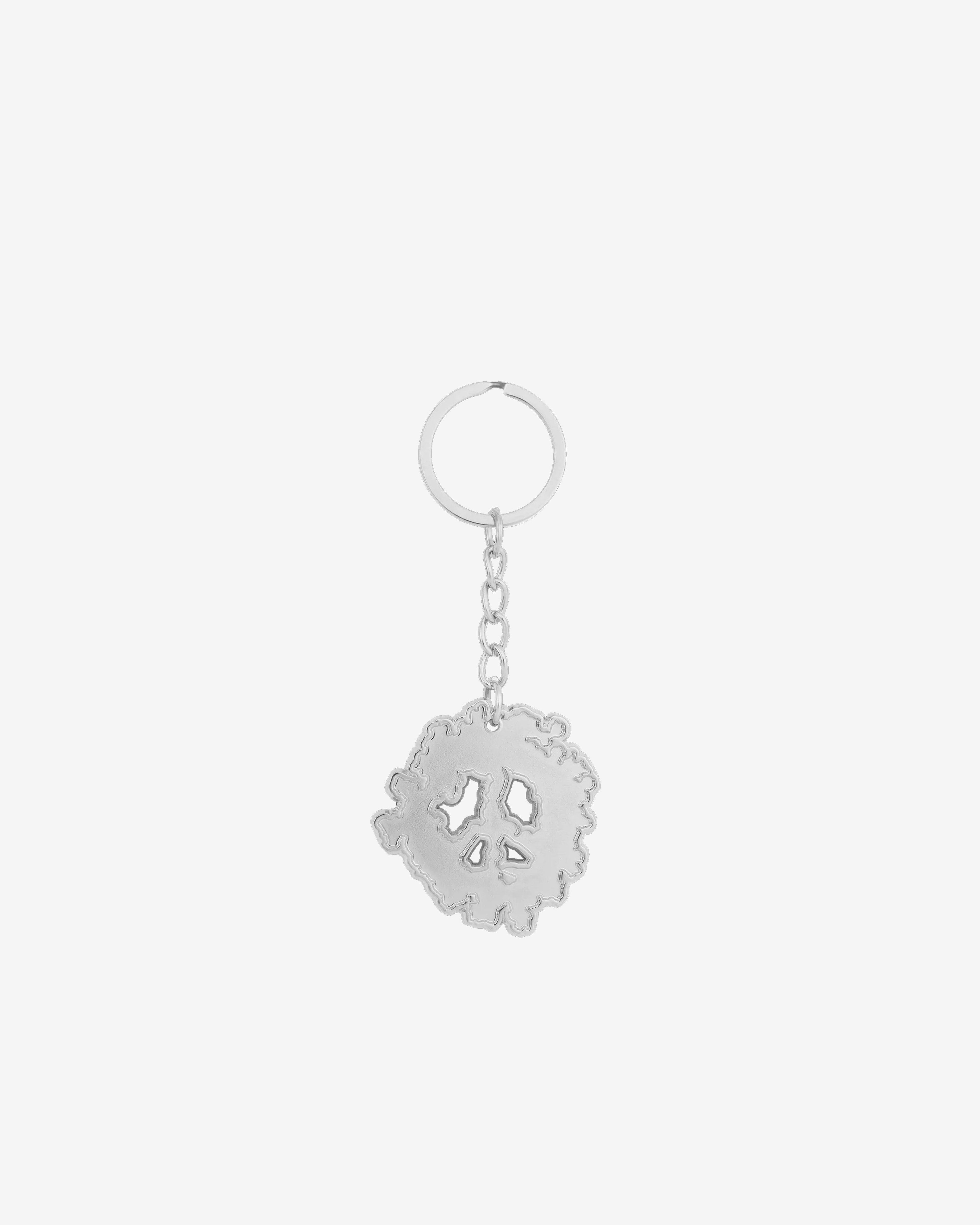 Denim Tears - Anarchy Wreath Keychain - (Silver) by DENIM TEARS Denim Tears - Anarchy Wreath Keychain - (Silver) by DENIM TEARS