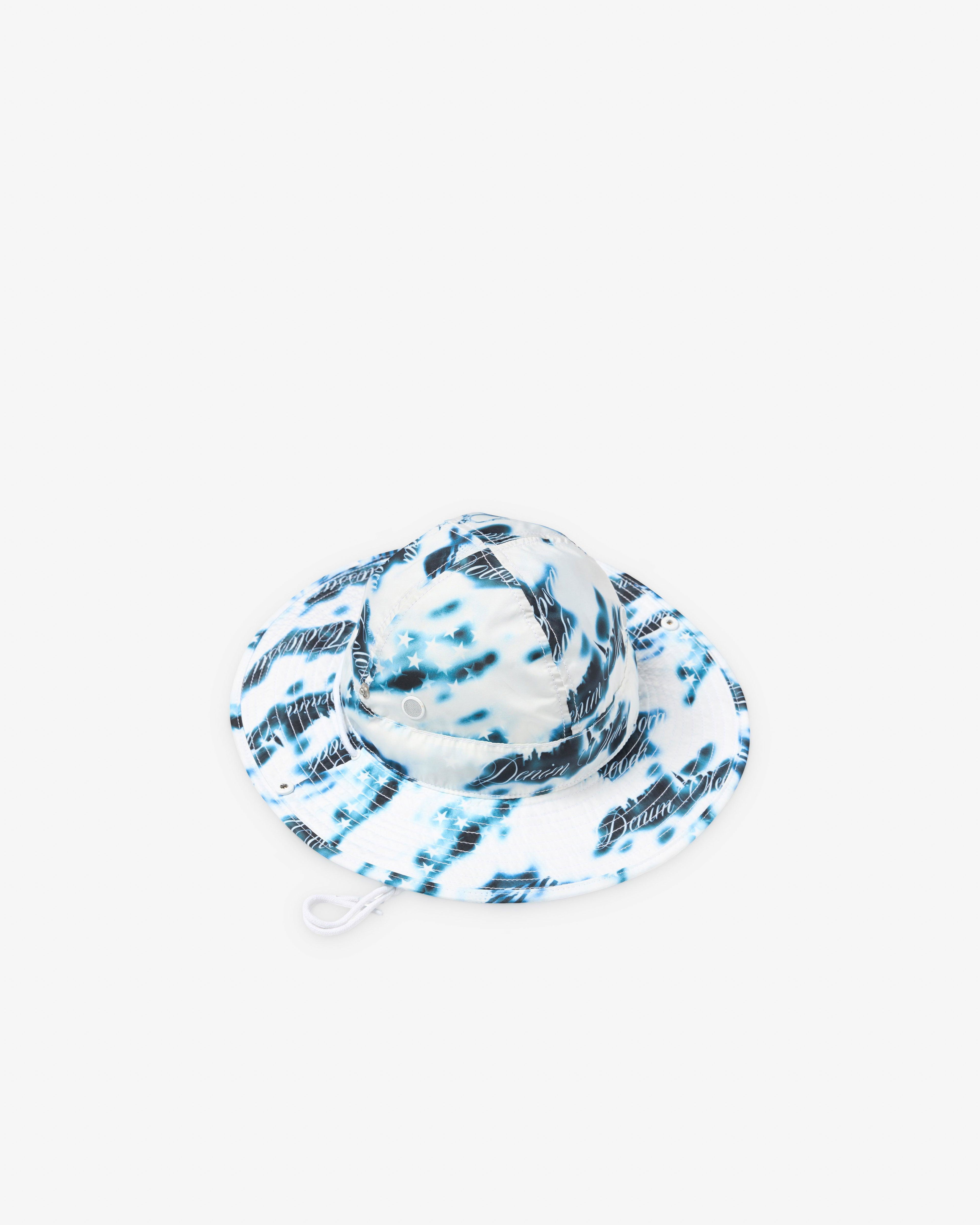 Denim Tears - Cloud Camo Bucket Hat - (White) by DENIM TEARS