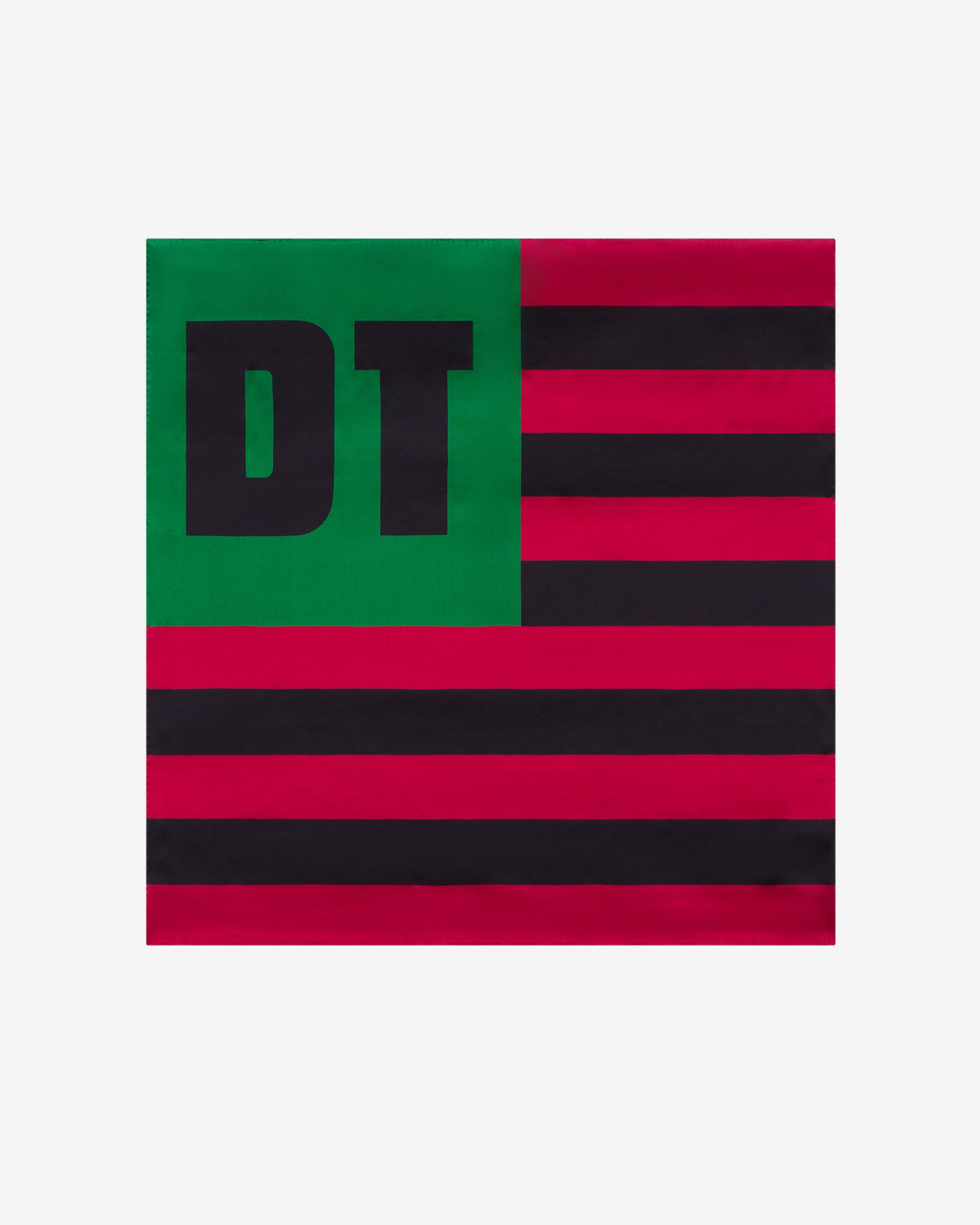 Denim Tears - DT Flag Silk Scarf - (Multi) by DENIM TEARS