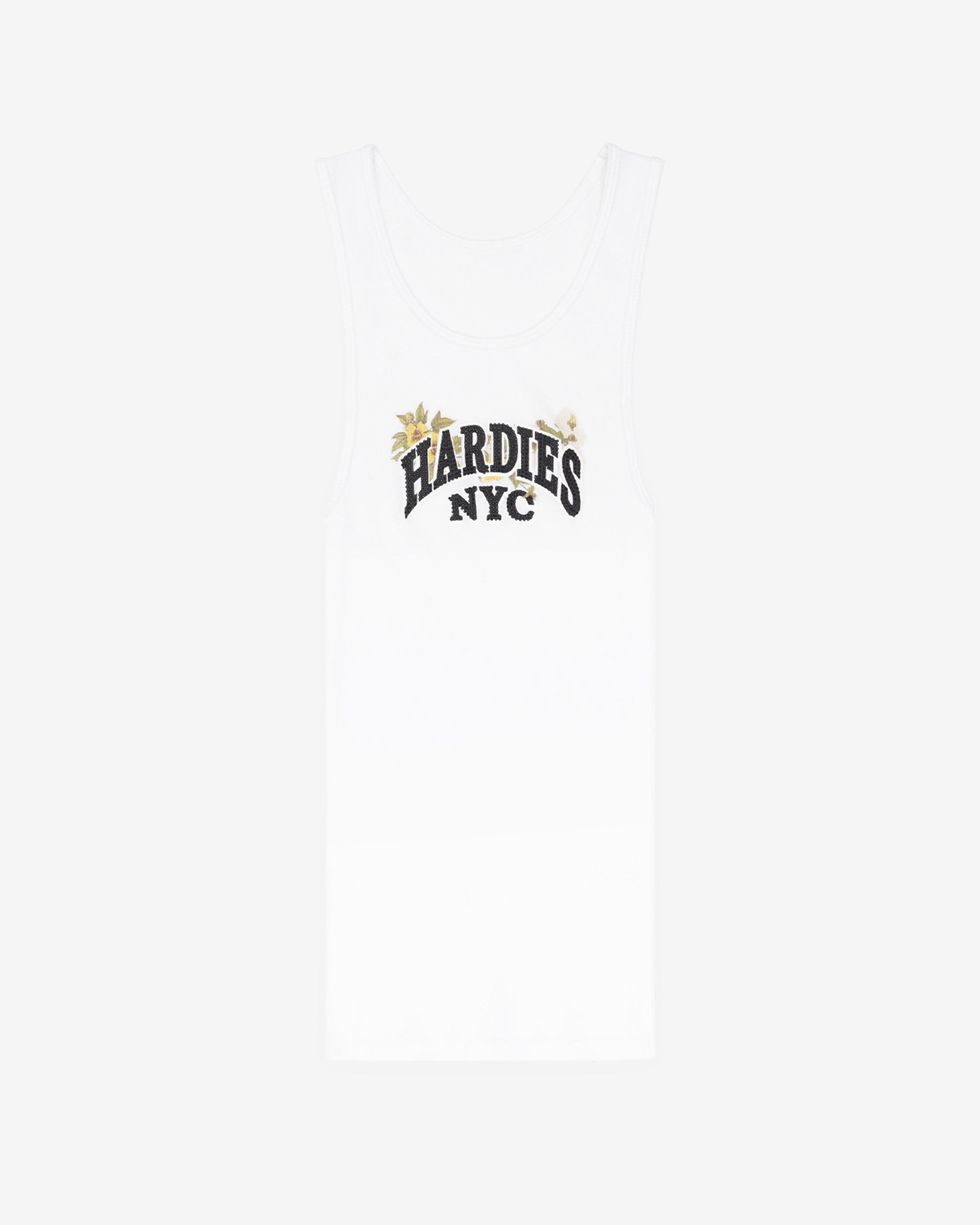 Denim Tears - Hardies Tank Top - (White) by DENIM TEARS Denim Tears - Hardies Tank Top - (White) by DENIM TEARS
