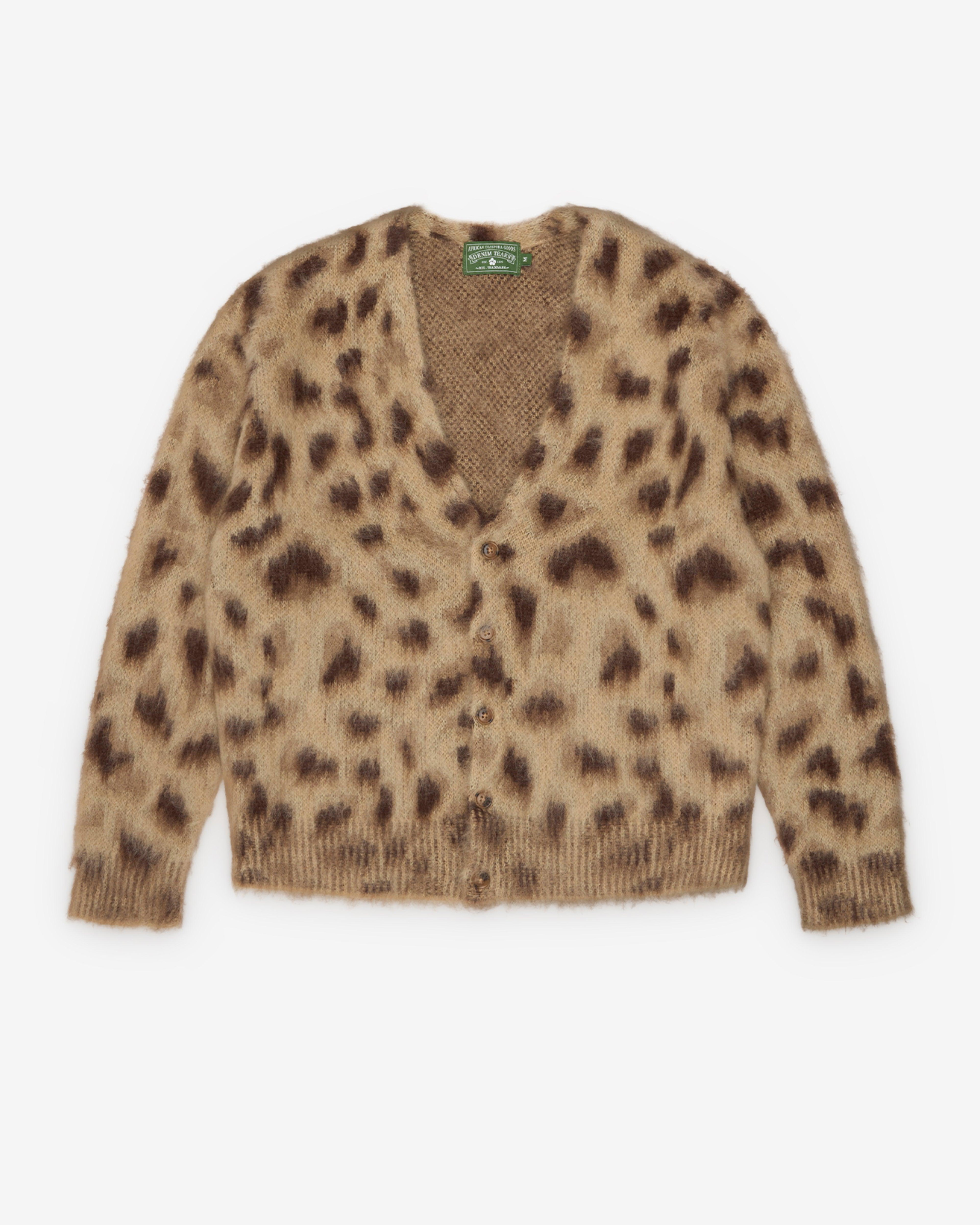Denim Tears - Men's Animal Print Cardigan - (Multi) by DENIM TEARS