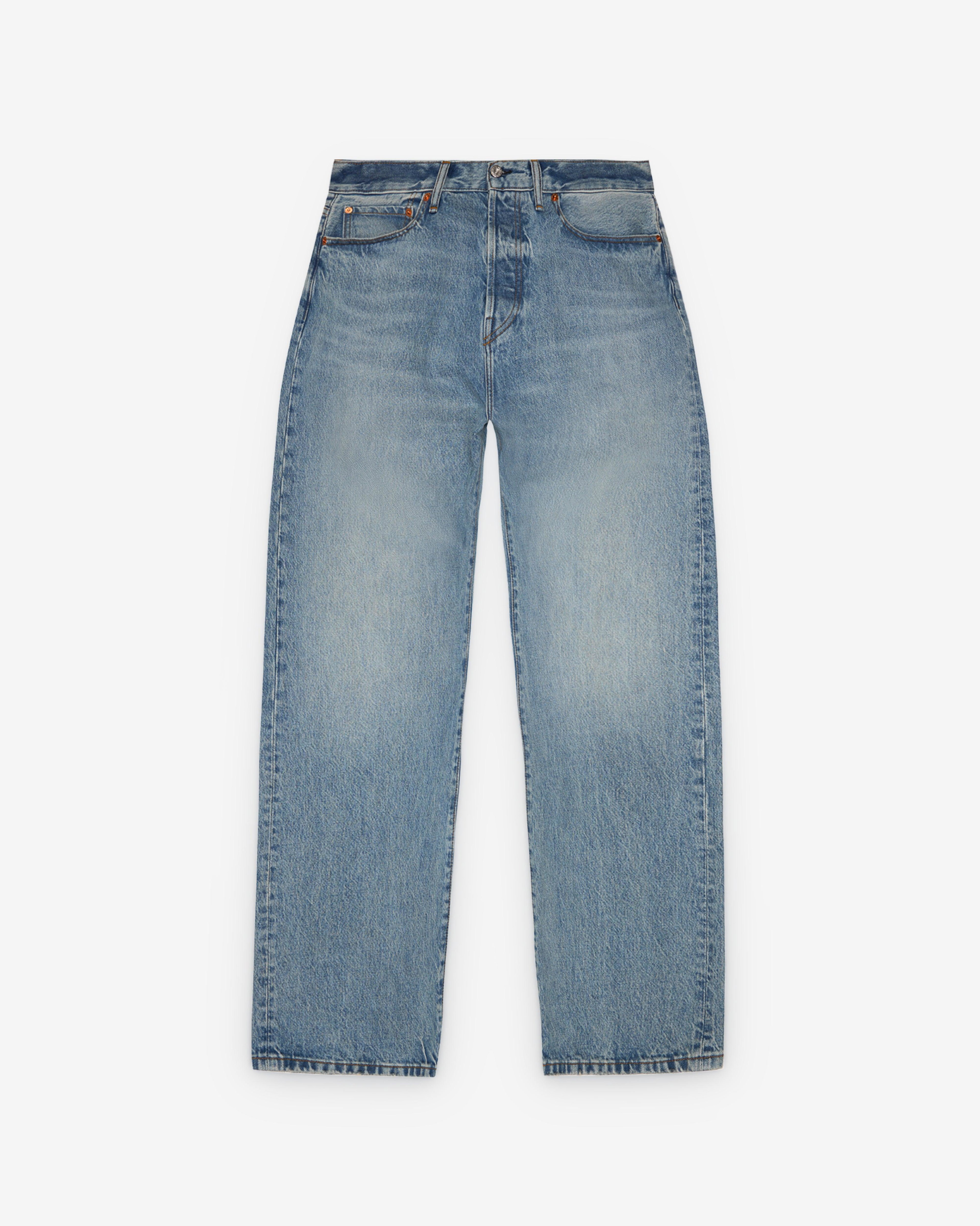 Denim Tears - Men's Baggy Denim Jeans - (Light Wash) by DENIM TEARS Denim Tears - Men's Baggy Denim Jeans - (Light Wash) by DENIM TEARS