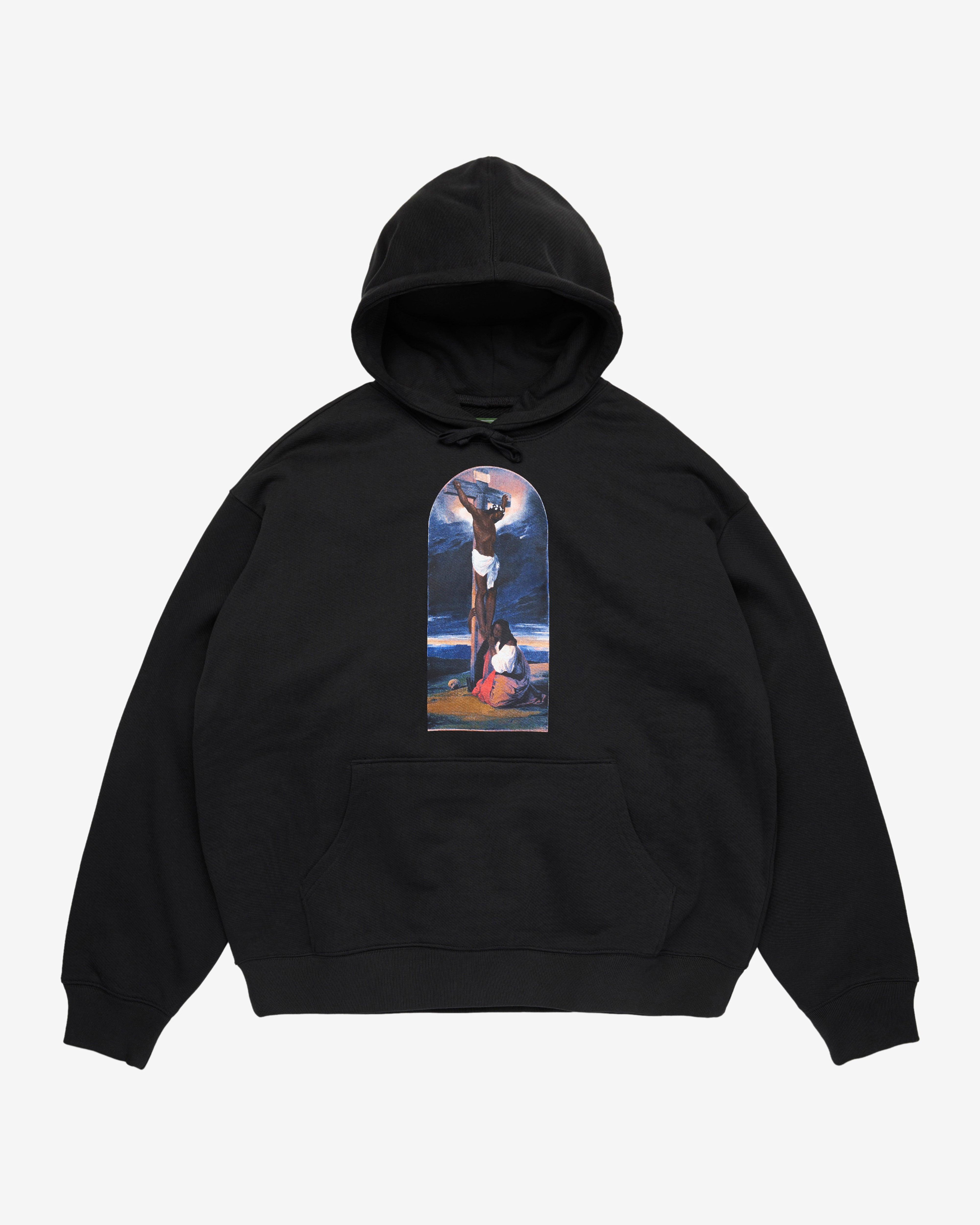 Denim Tears - Men's Biblical Hoodie - (Black) by DENIM TEARS