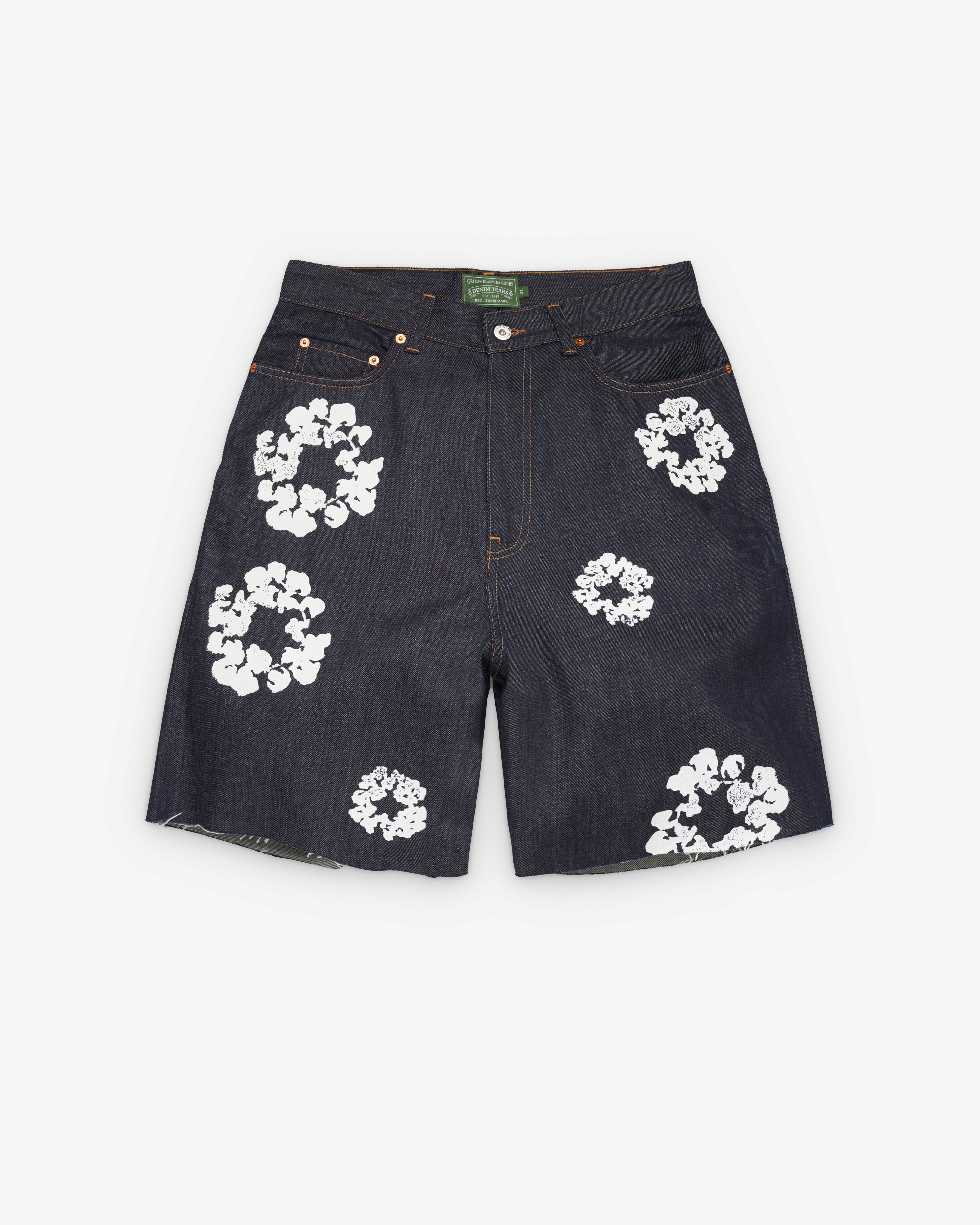 Denim Tears - Men's CW Denim Shorts - (Selvedge) by DENIM TEARS