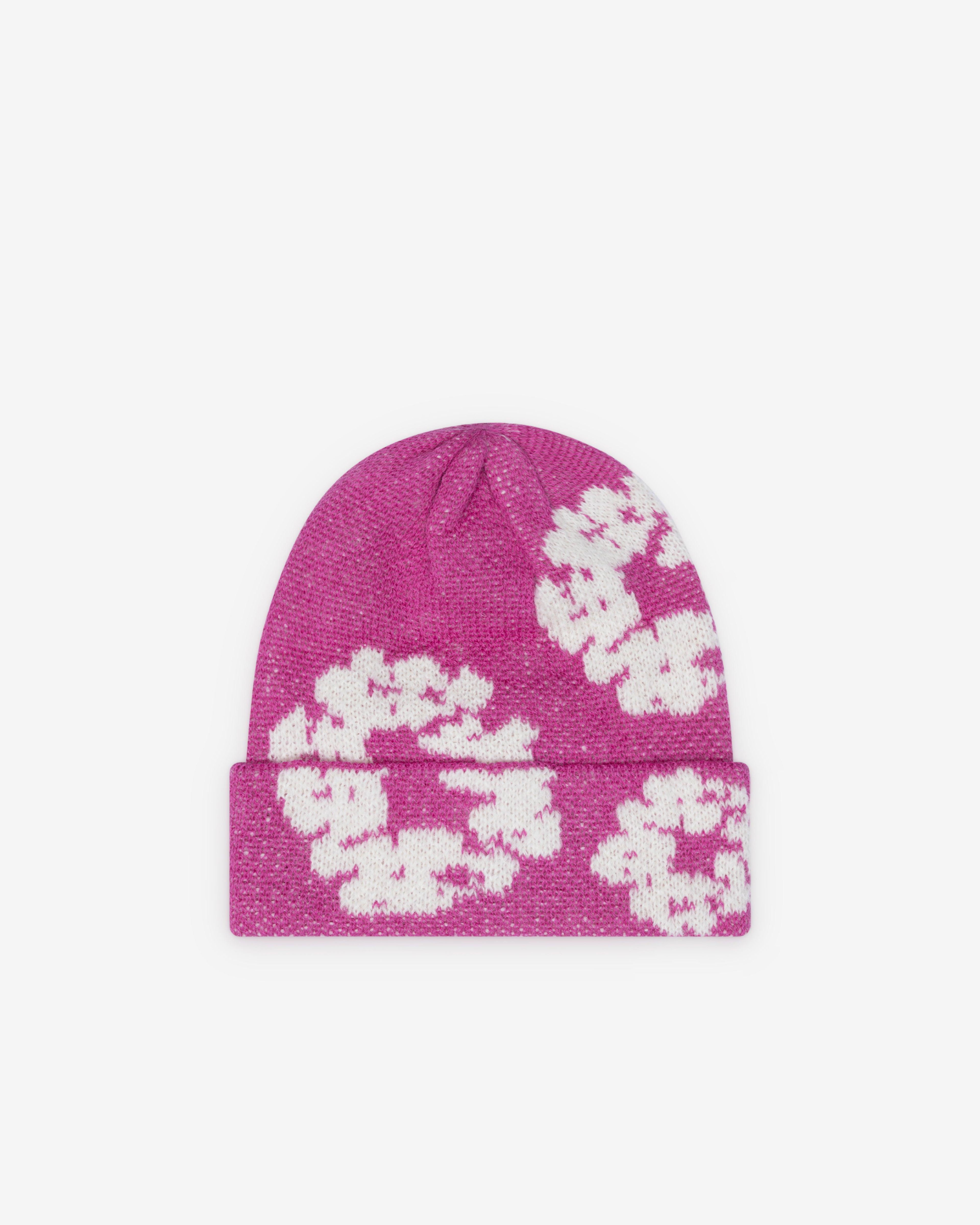 Denim Tears - Men's Cotton Wreath Beanie - (Pink) by DENIM TEARS
