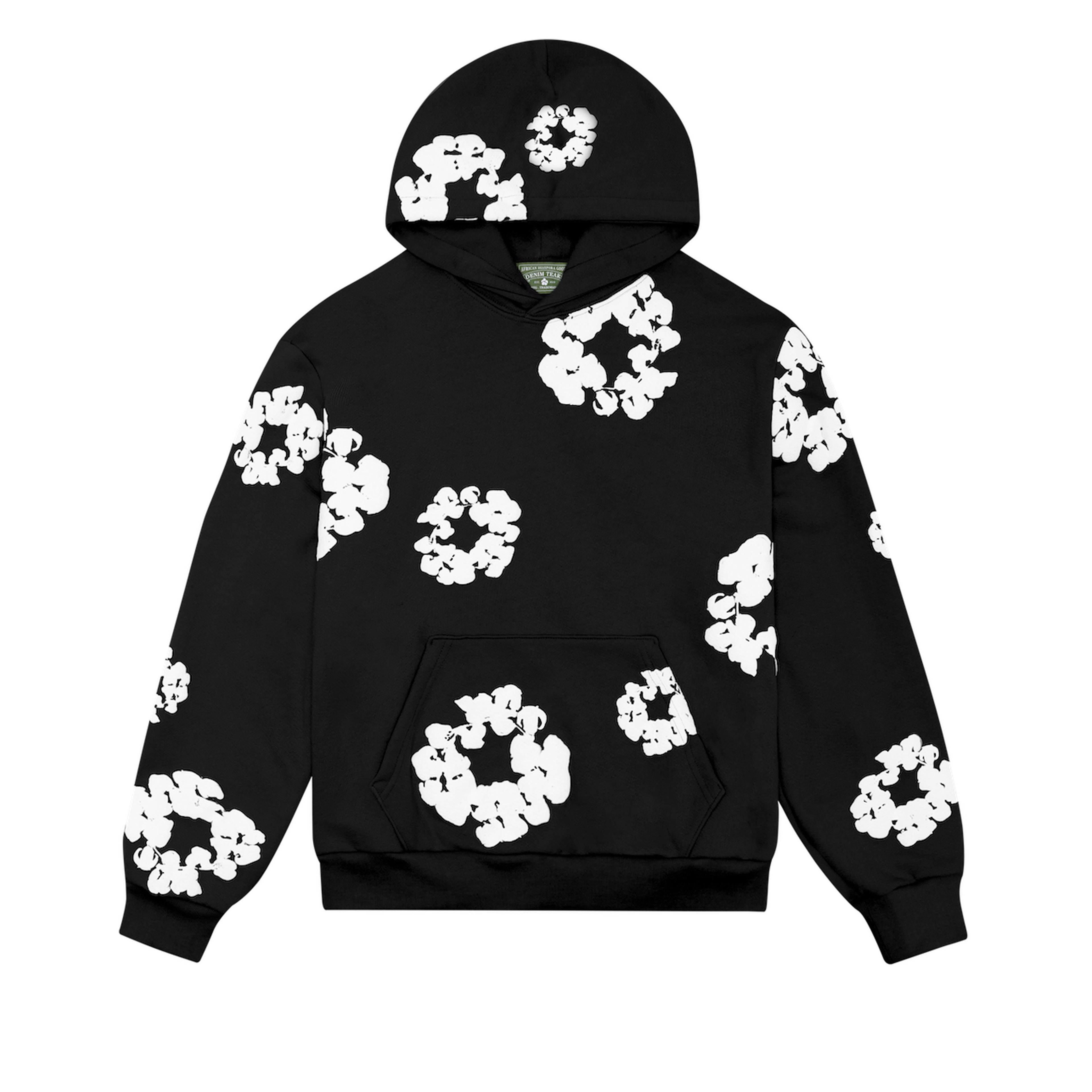 Denim Tears - Men's Cotton Wreath Sweatshirt - (Black) by DENIM TEARS