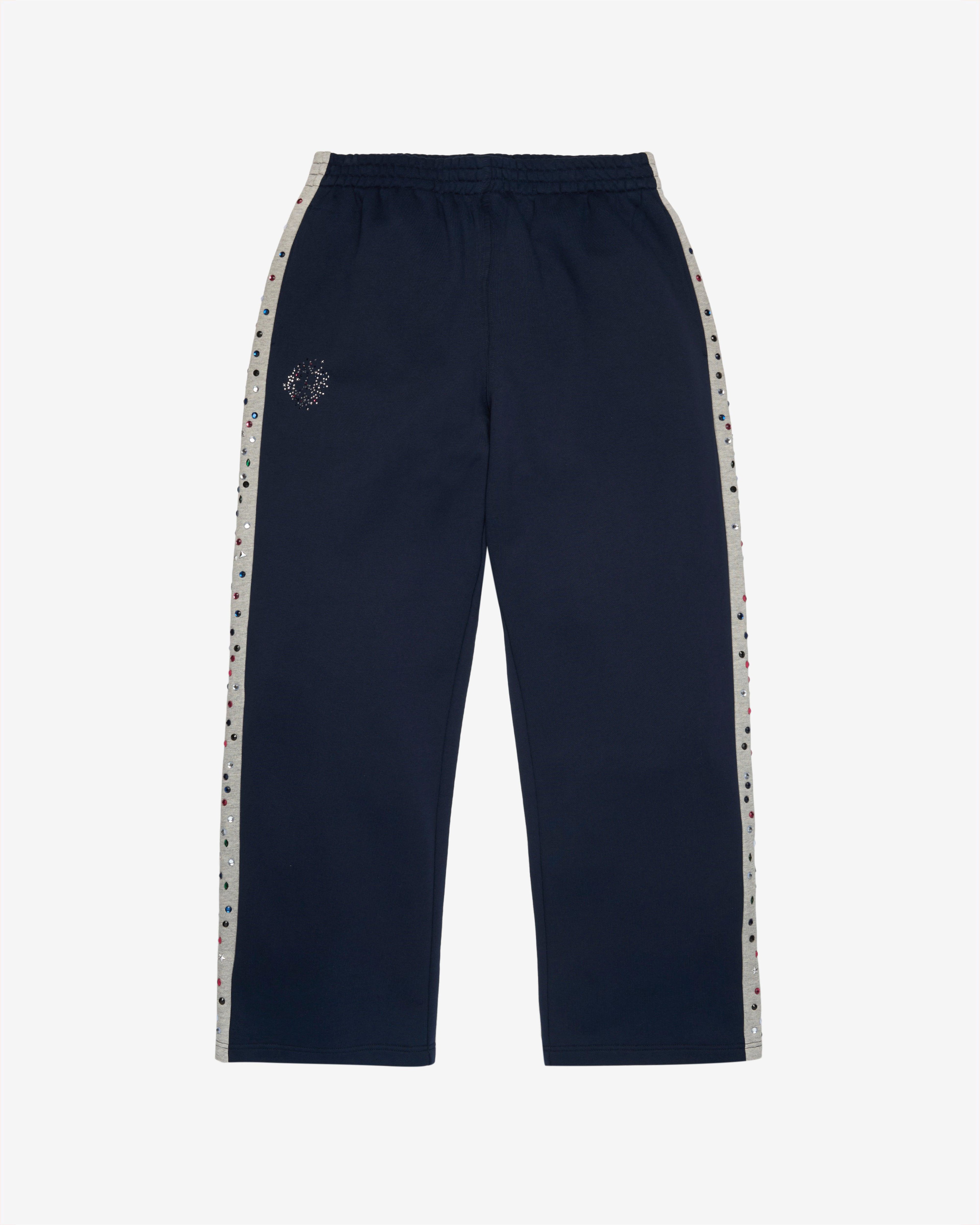 Denim Tears - Men's Denim U Luxury Sweatpant - (Navy) by DENIM TEARS