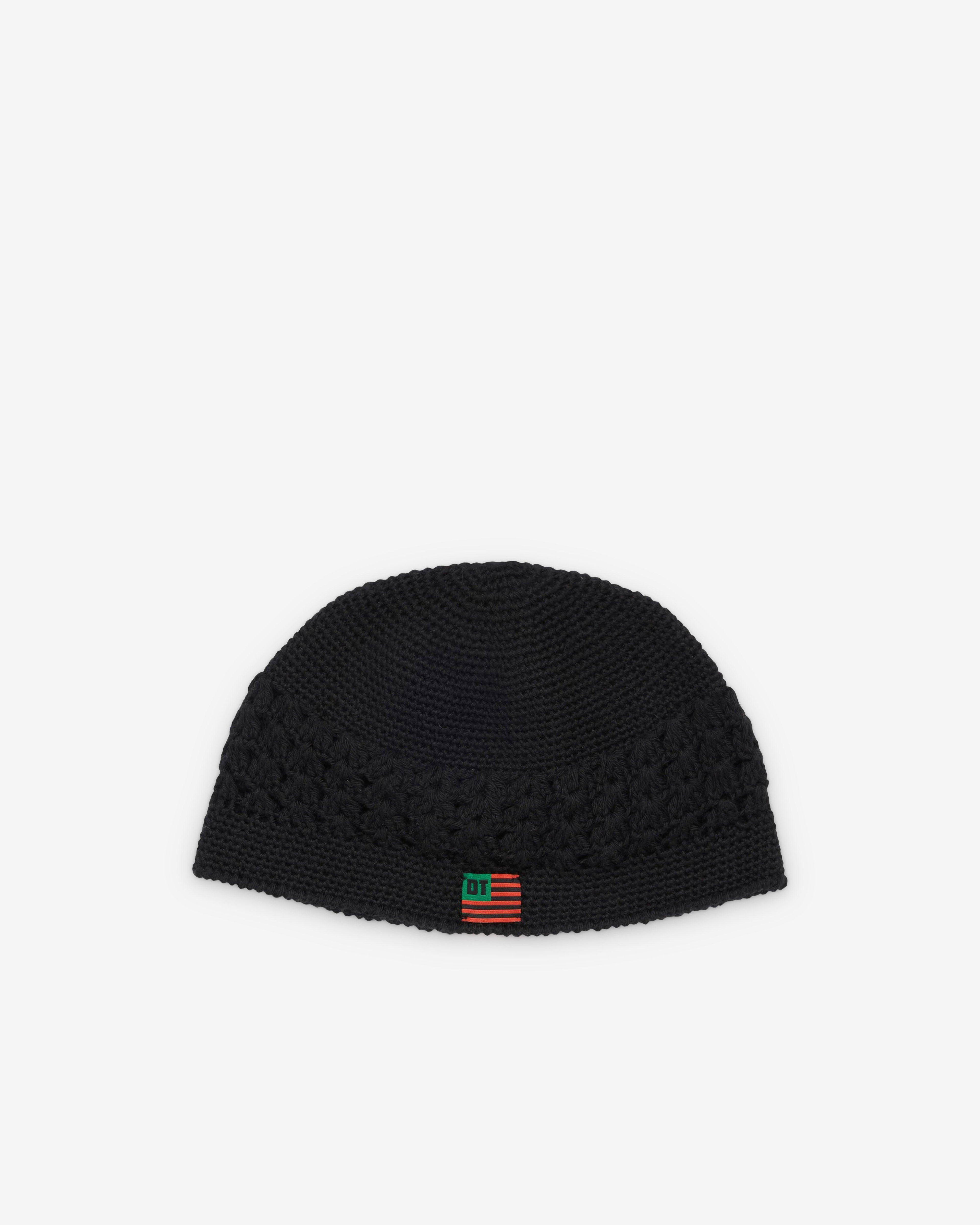 Denim Tears - Men's Flag Kufi Cap - (Black) by DENIM TEARS