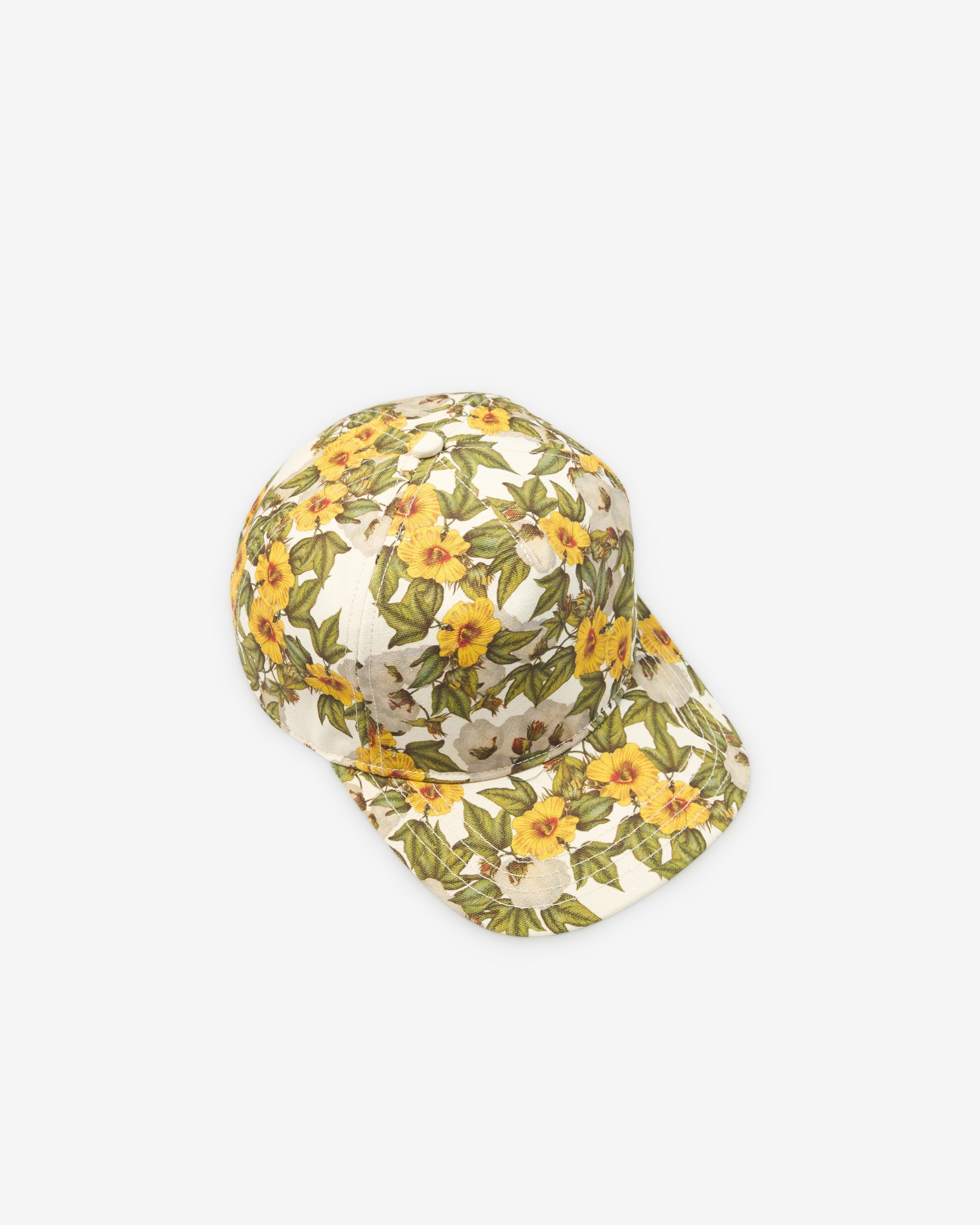 Denim Tears - Men's Floral Canvas Cap - (Multi) by DENIM TEARS