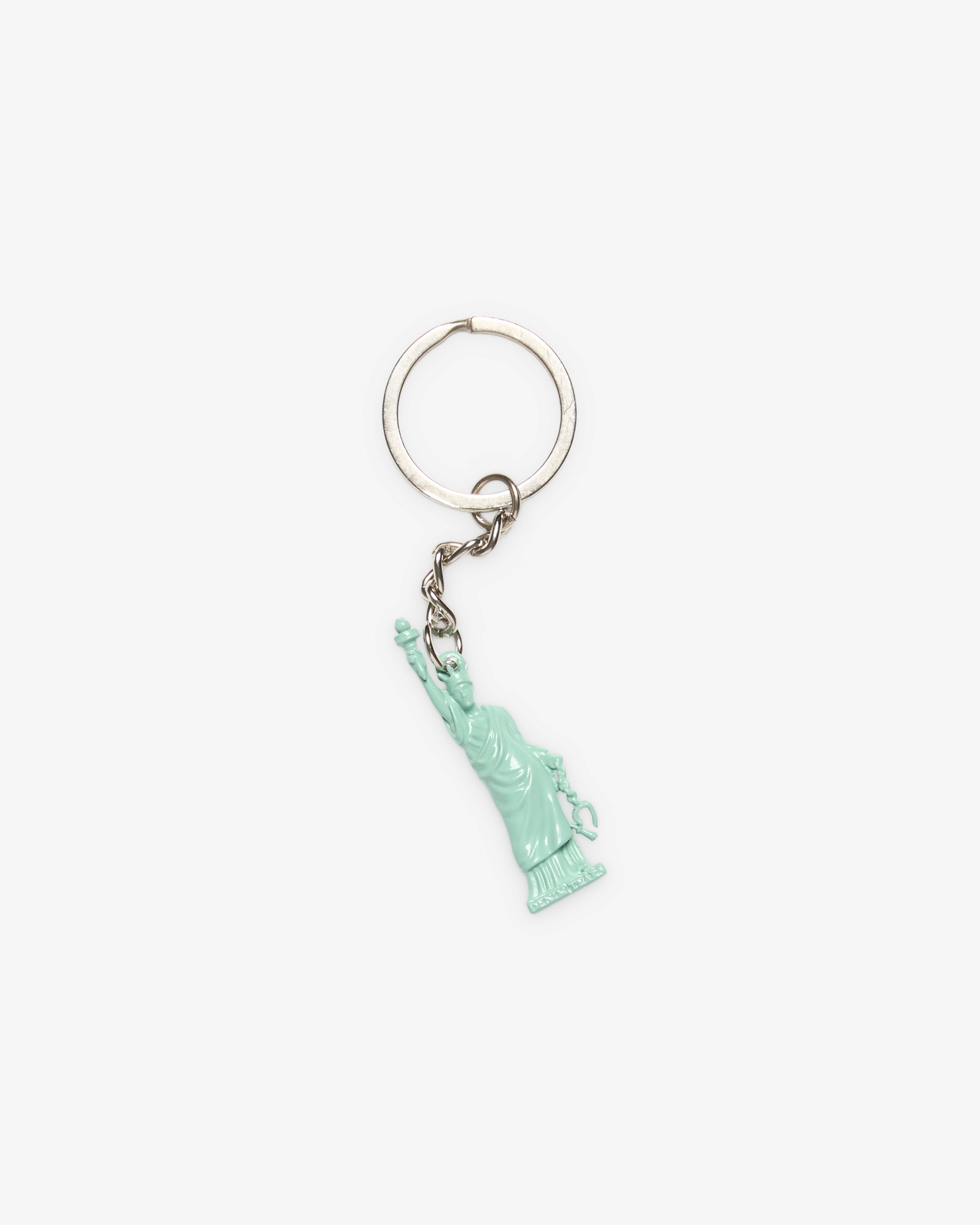 Denim Tears - Men's Liberty Keychain - (Green) by DENIM TEARS