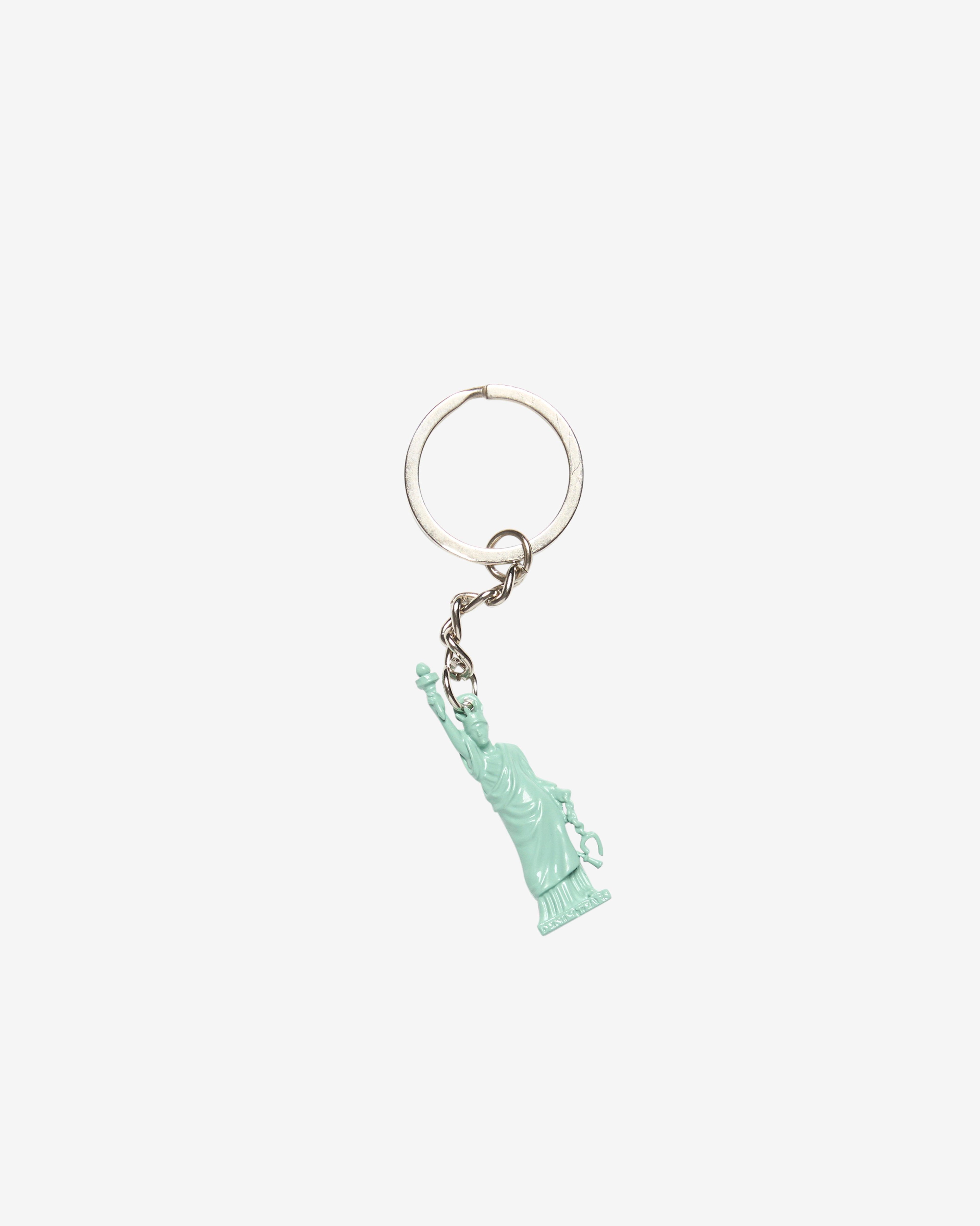 Denim Tears - Men's Liberty Keychain - (Green) by DENIM TEARS