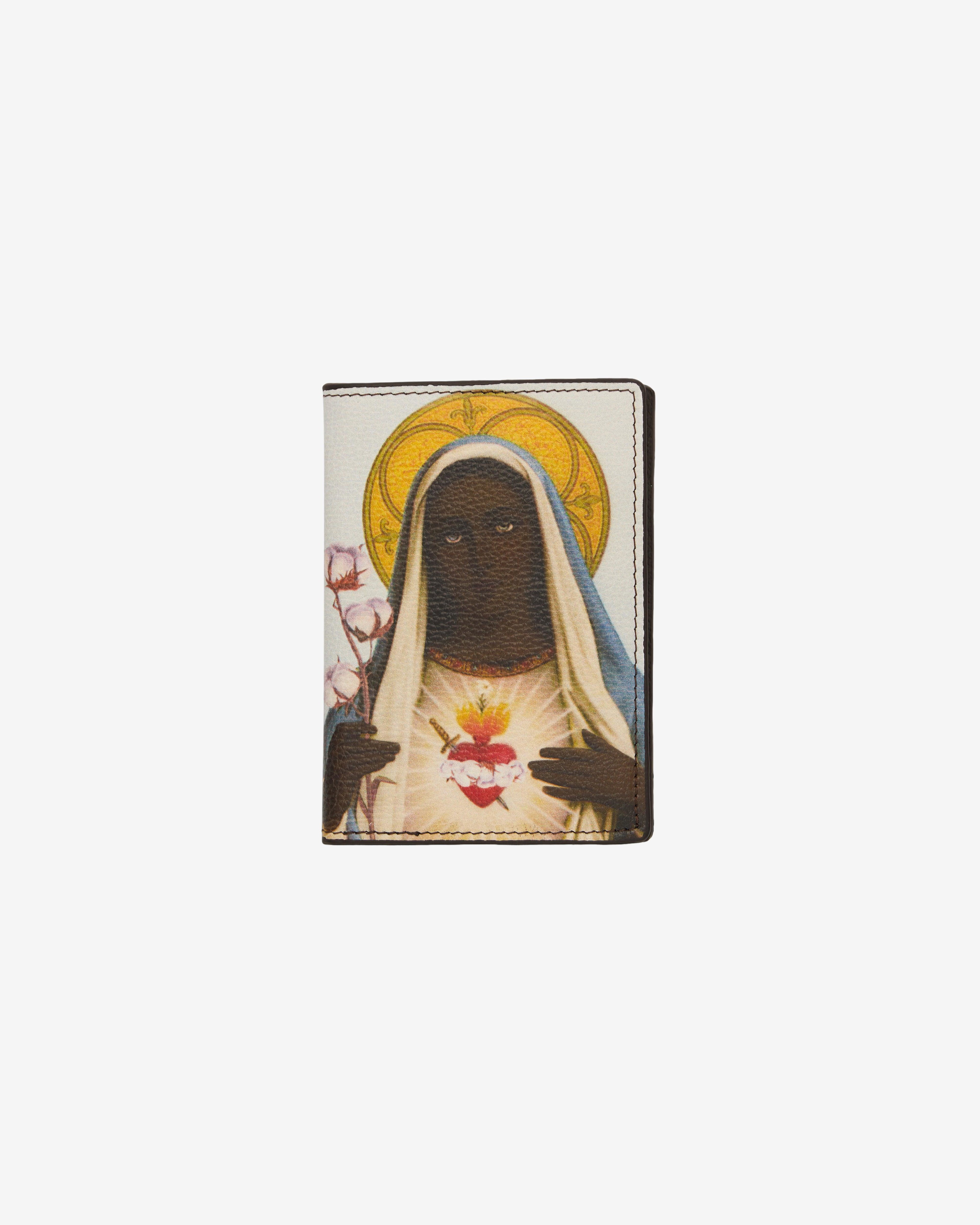 Denim Tears - Men's Mary Passport Holder - (Multi) by DENIM TEARS