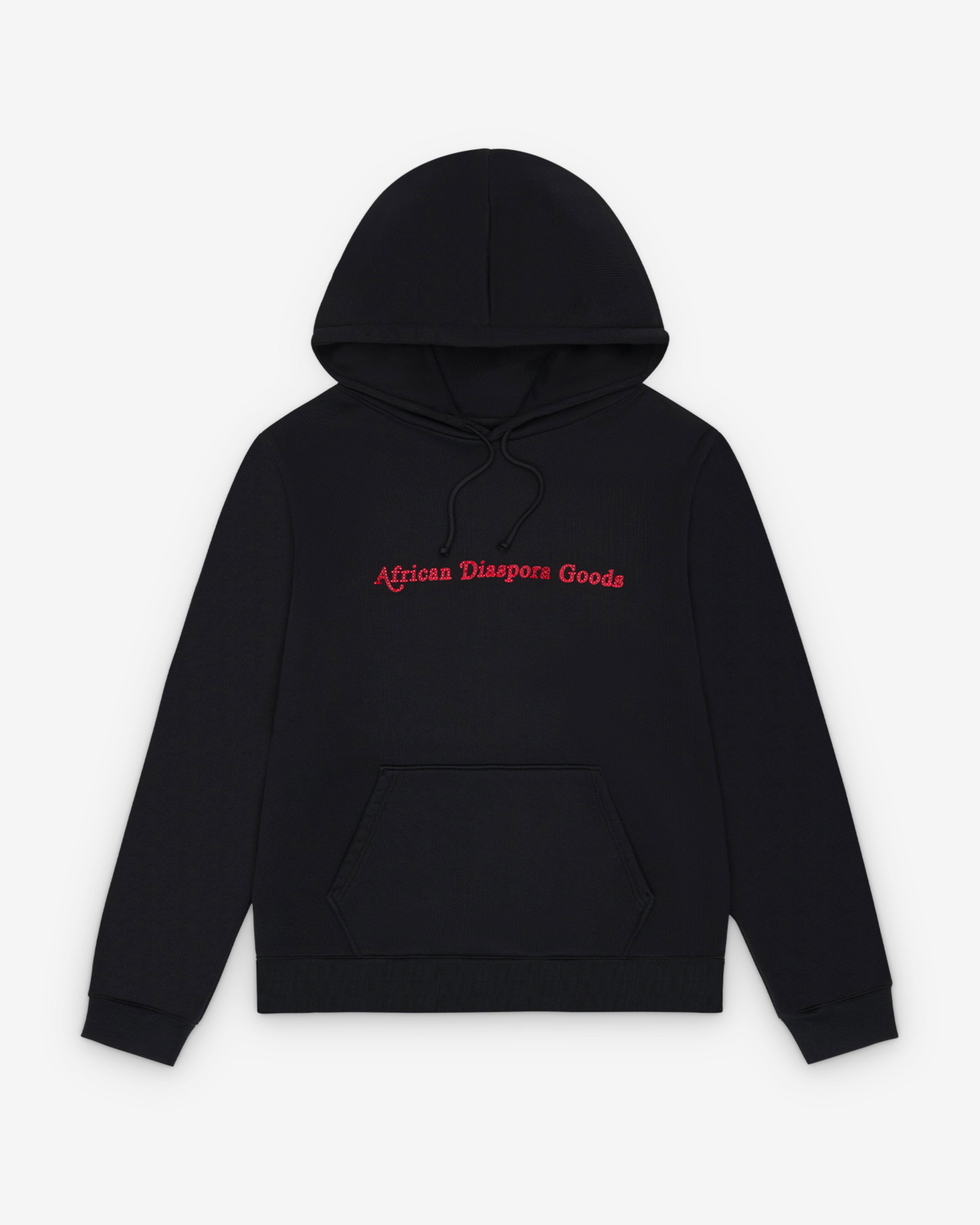 Denim Tears - Men's Rolling Stones Hoodie - (Black) by DENIM TEARS