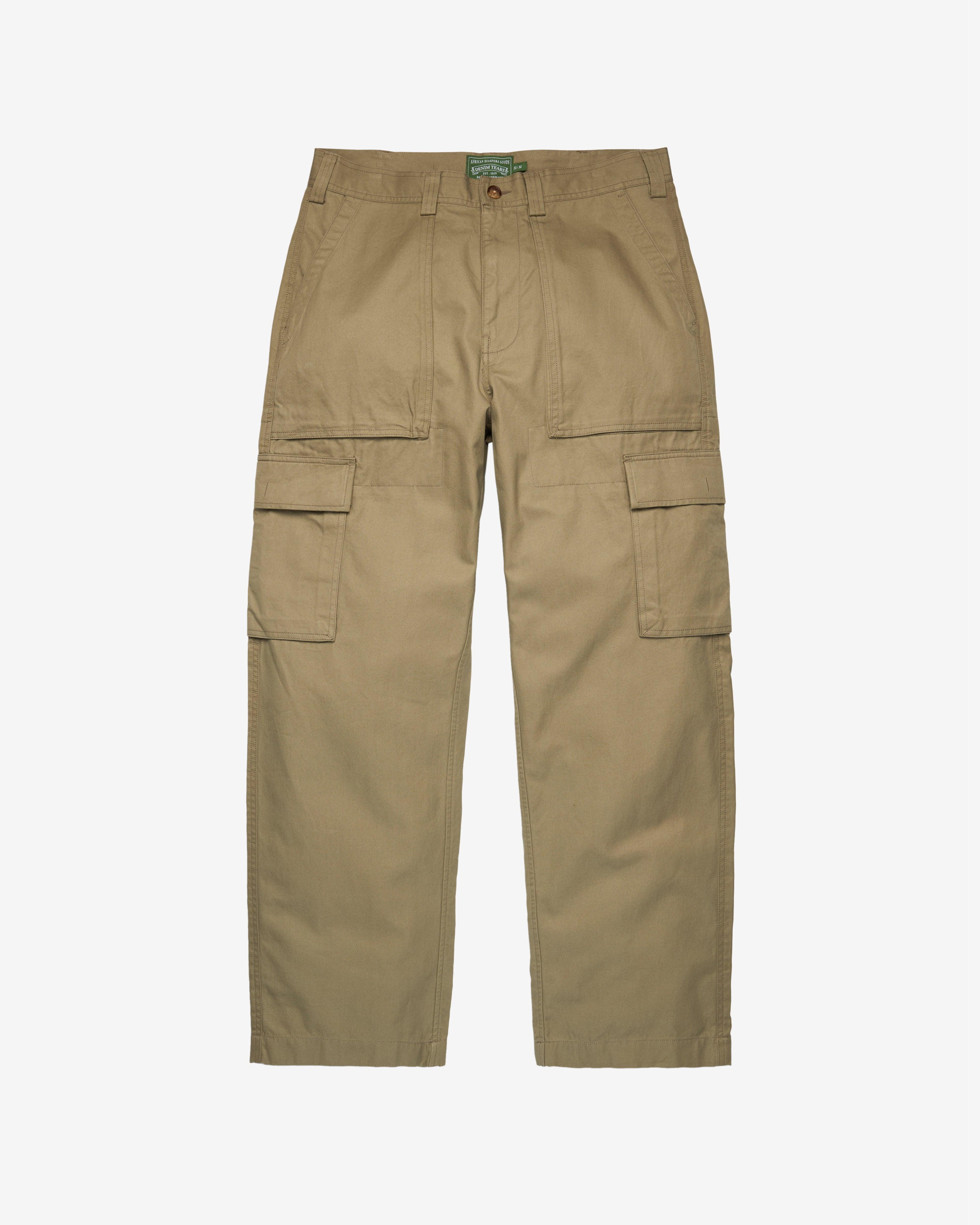 Denim Tears - Men's Seasonal Cargo Pant - (Tan) by DENIM TEARS