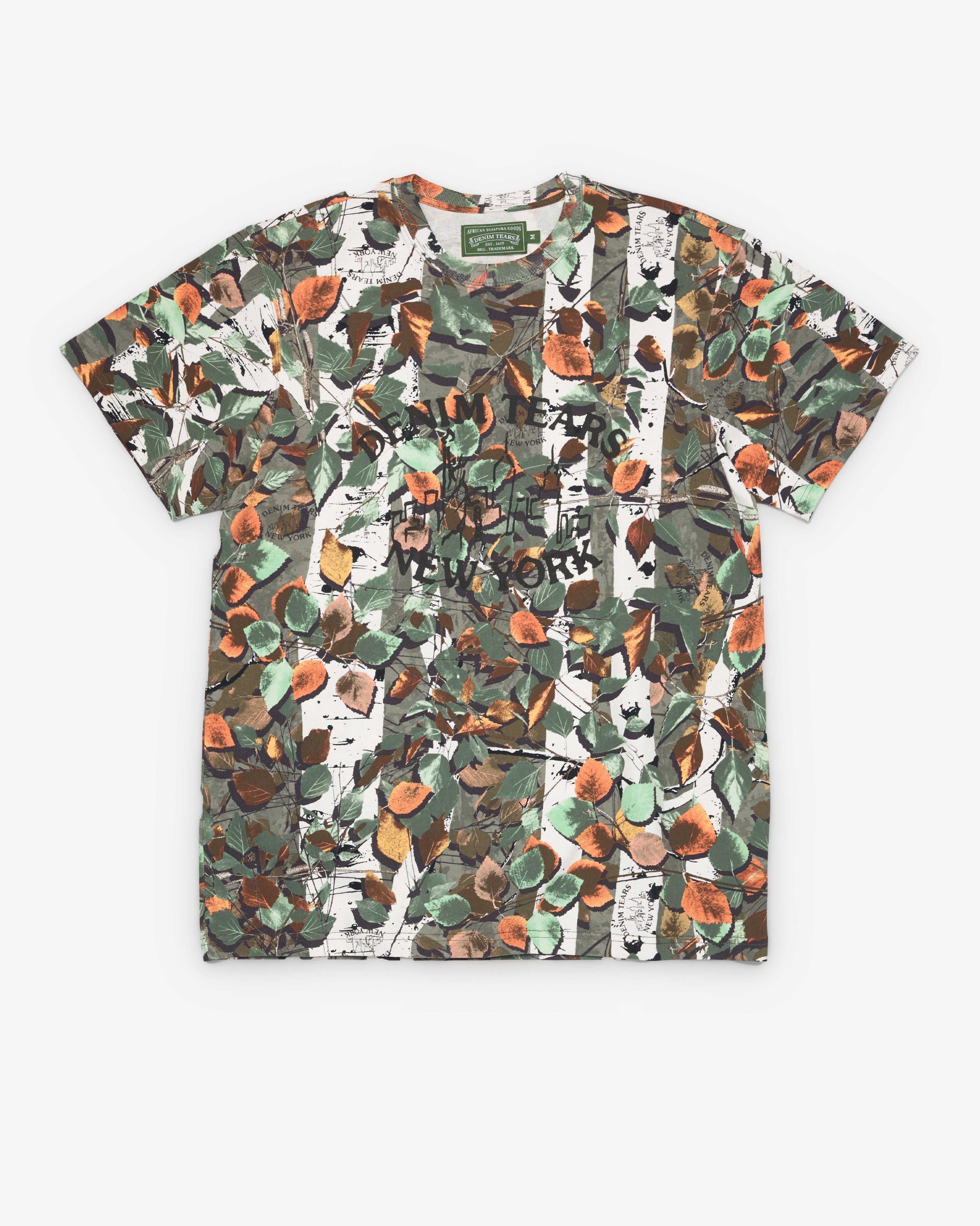 Denim Tears - Men's Skyline Tee - (Camo) by DENIM TEARS